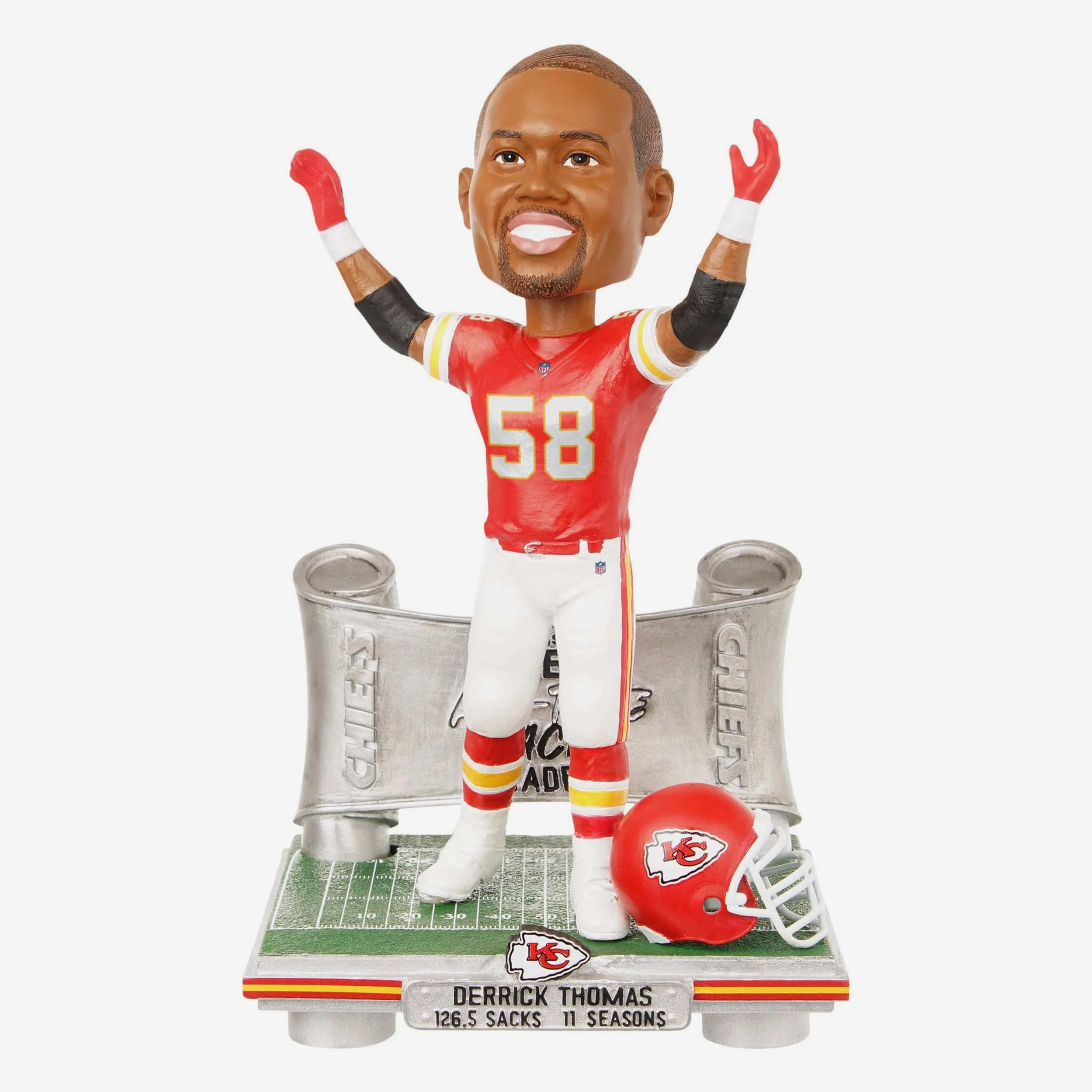 Derrick Thomas Kansas City Chiefs All-Time Sack Leader Bobblehead