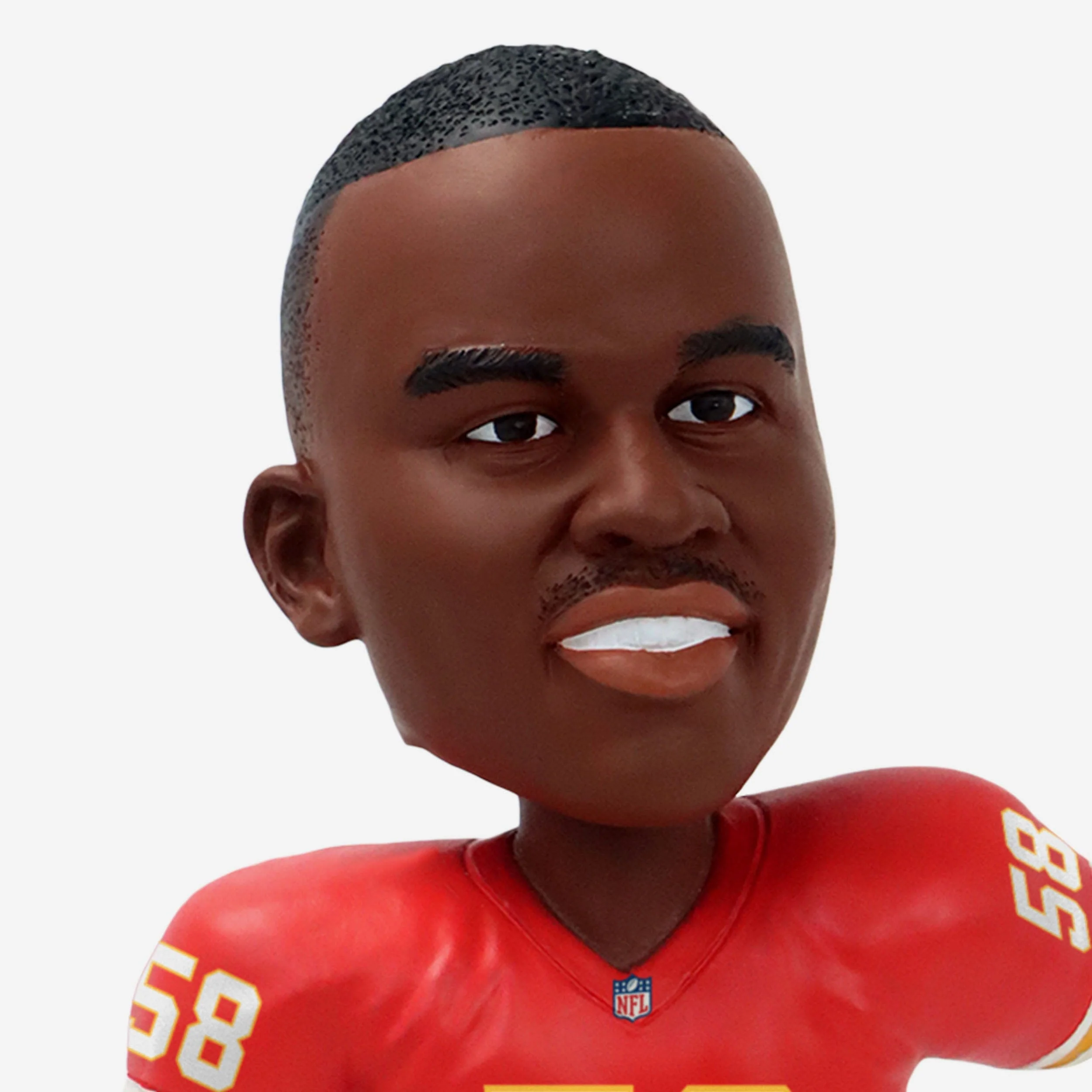 Derrick Thomas Kansas City Chiefs Single-Game Sack Record Book Bobblehead - Image 2
