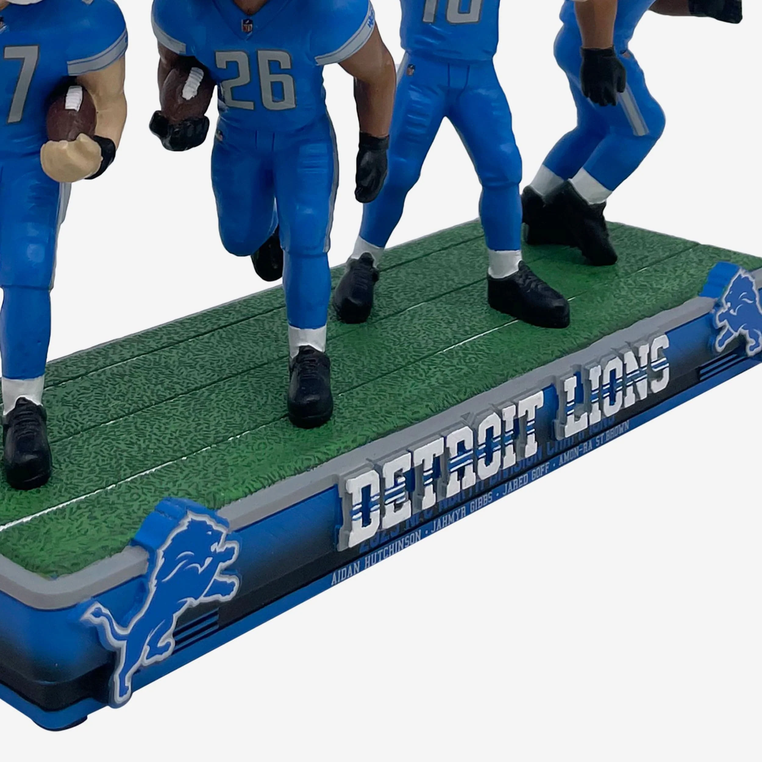 Detroit Lions 2023 NFC North Division Champions Mini Bobblehead Scene - Image 4