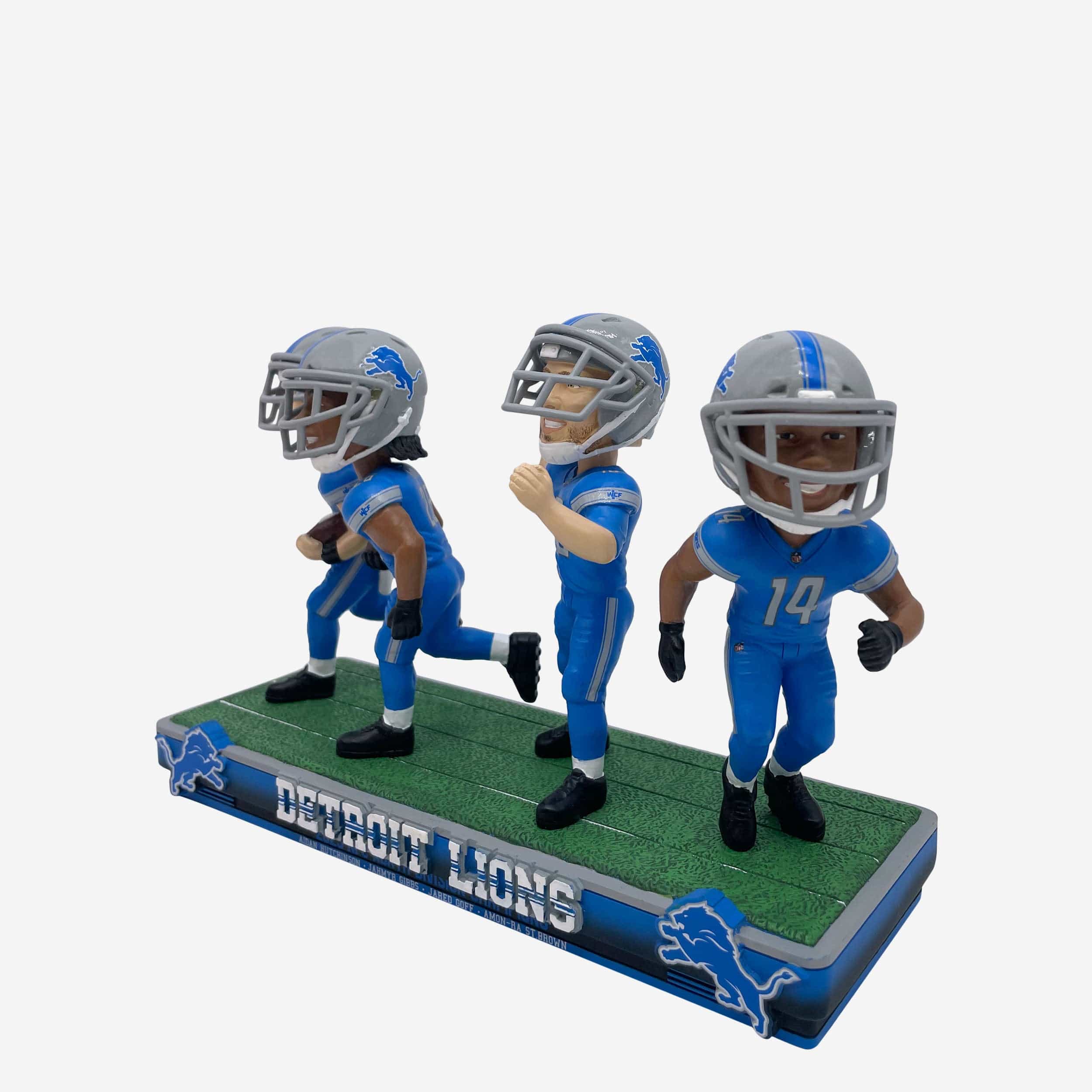 Detroit Lions 2023 NFC North Division Champions Mini Bobblehead Scene - Image 5