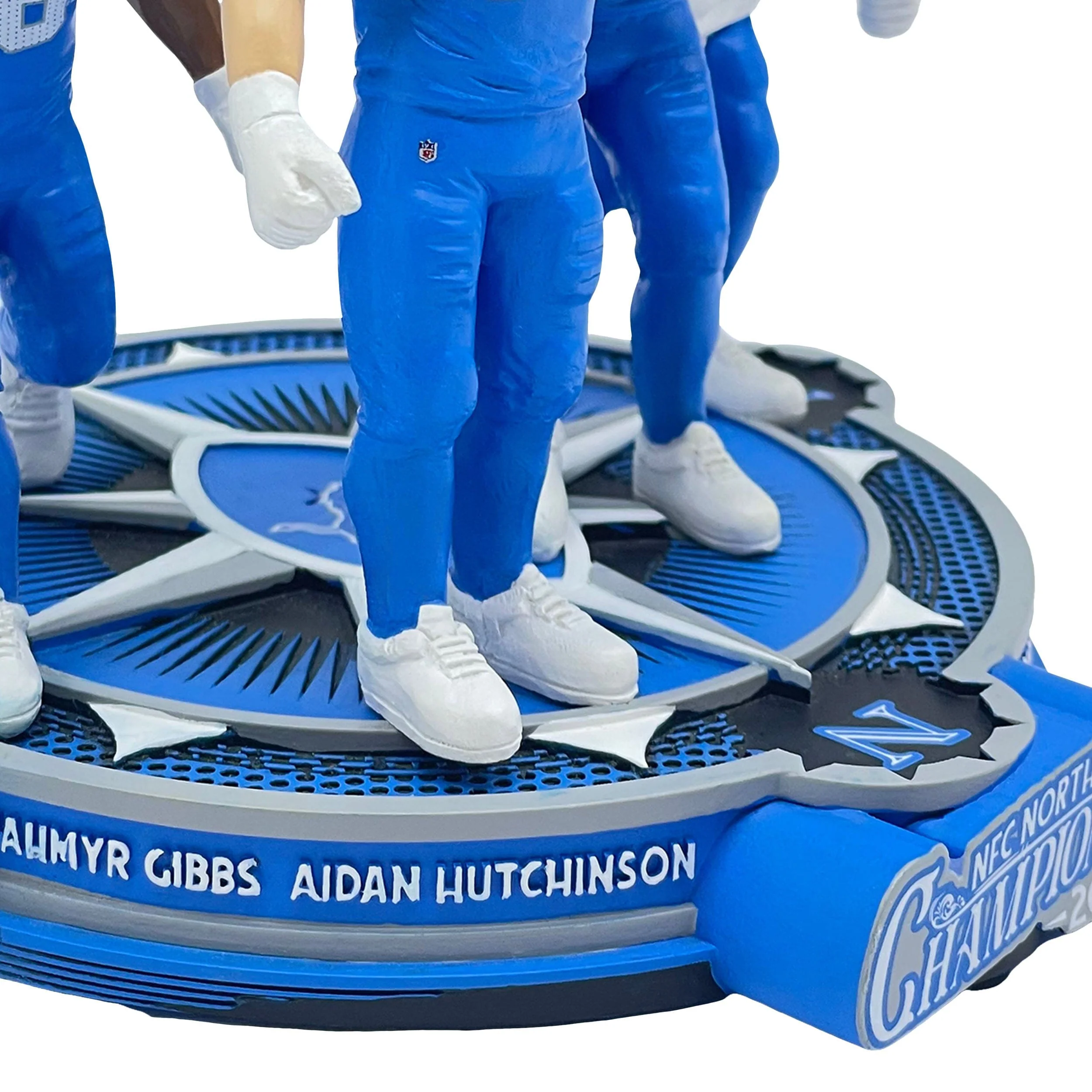 Detroit Lions 2024 NFC North Division Champions Mini Bobblehead Scene - Image 4
