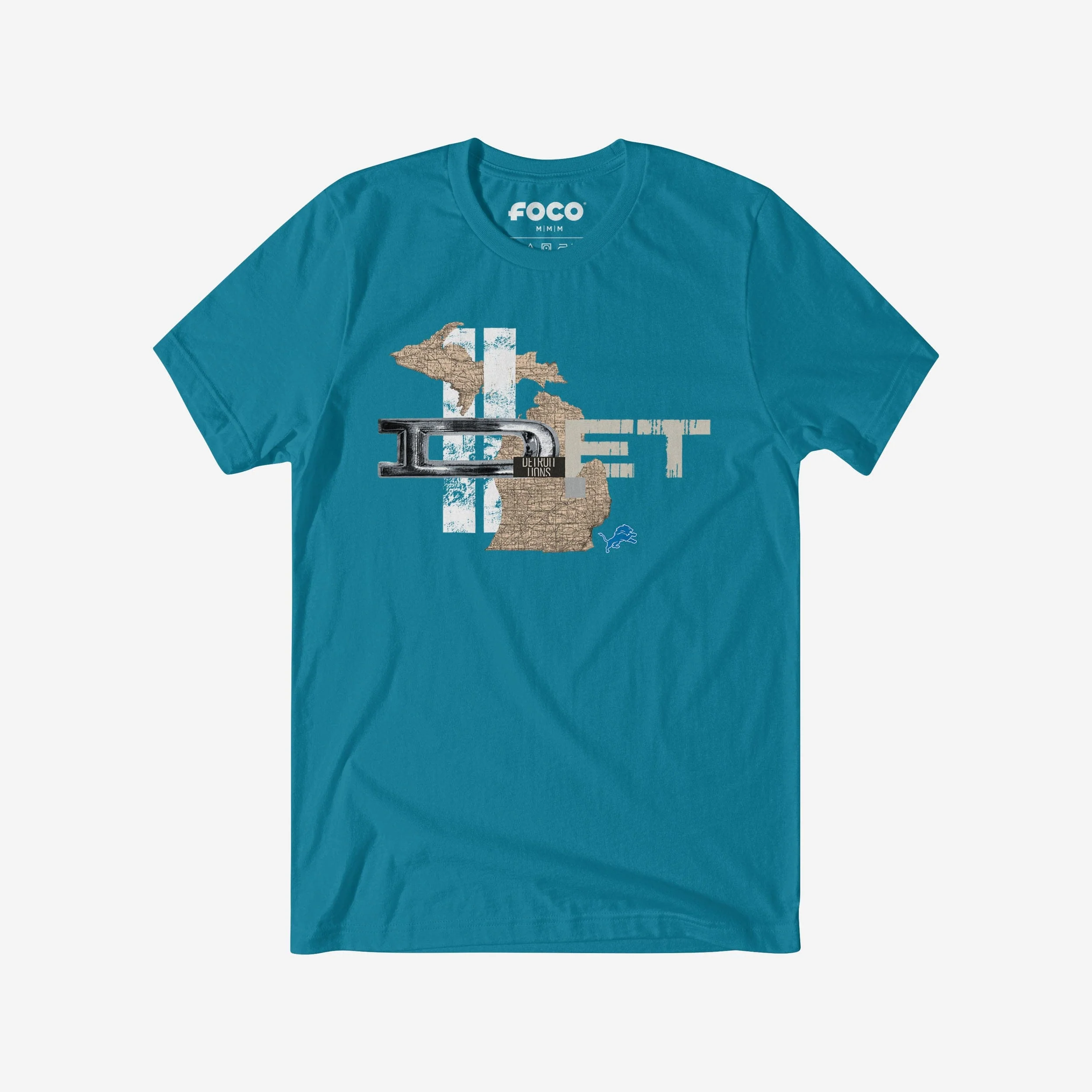 Detroit Lions 2025 NFL Draft Cluster T-Shirt