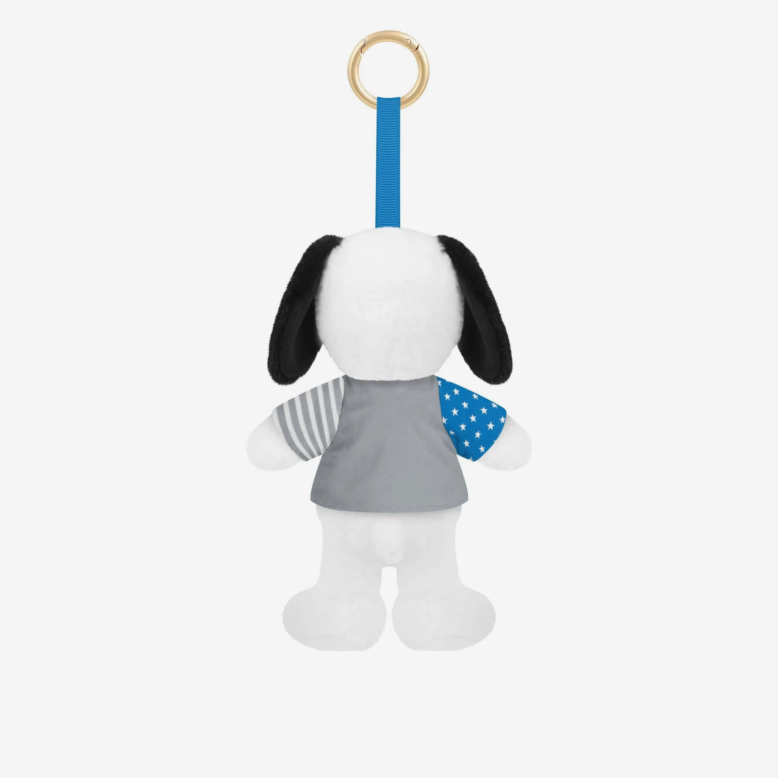 Detroit Lions Americana Plush Snoopy Peanuts Bag Charm Keychain - Image 2