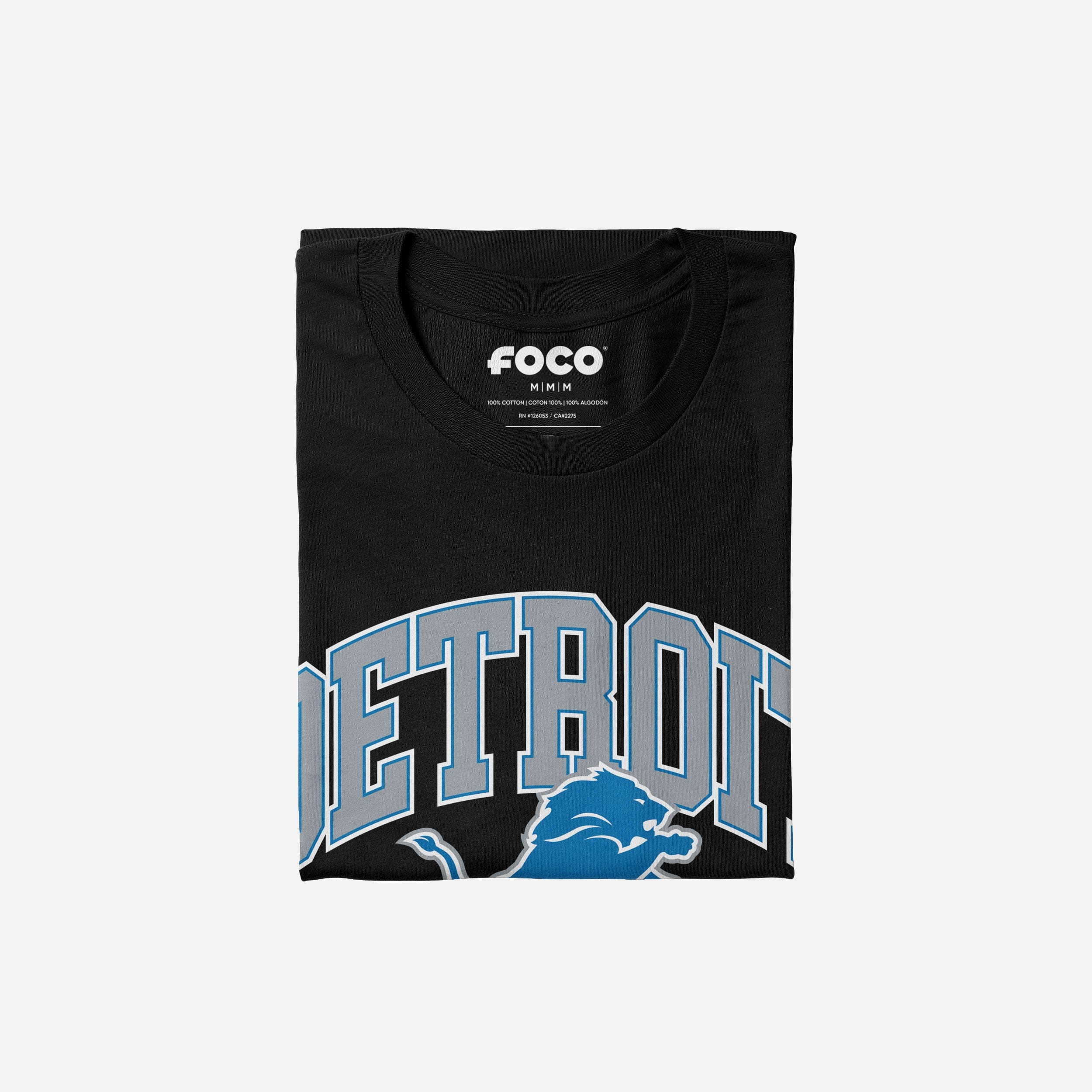 Detroit Lions Arched Wordmark T-Shirt - Image 8