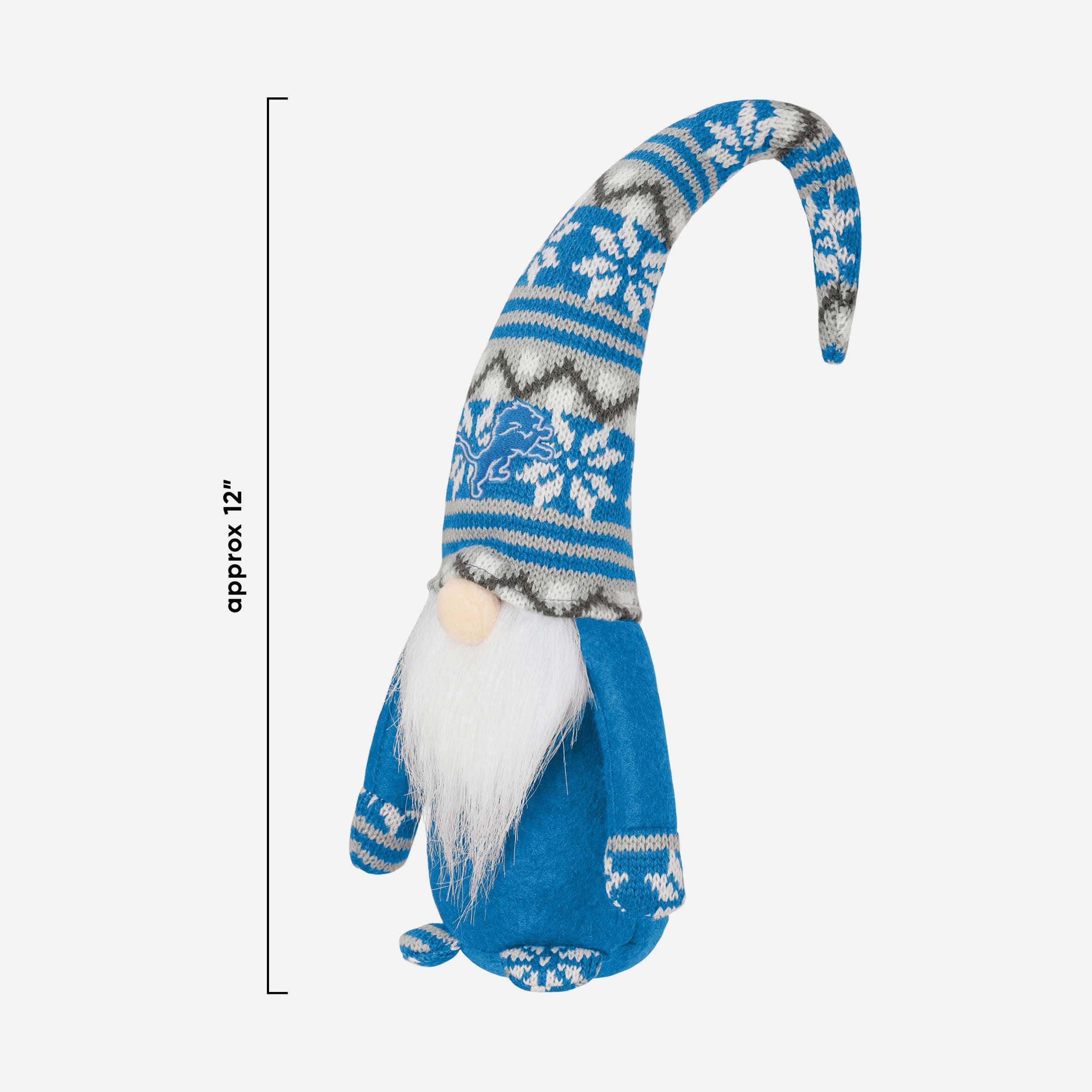 Detroit Lions Bent Hat Plush Gnome - Image 3