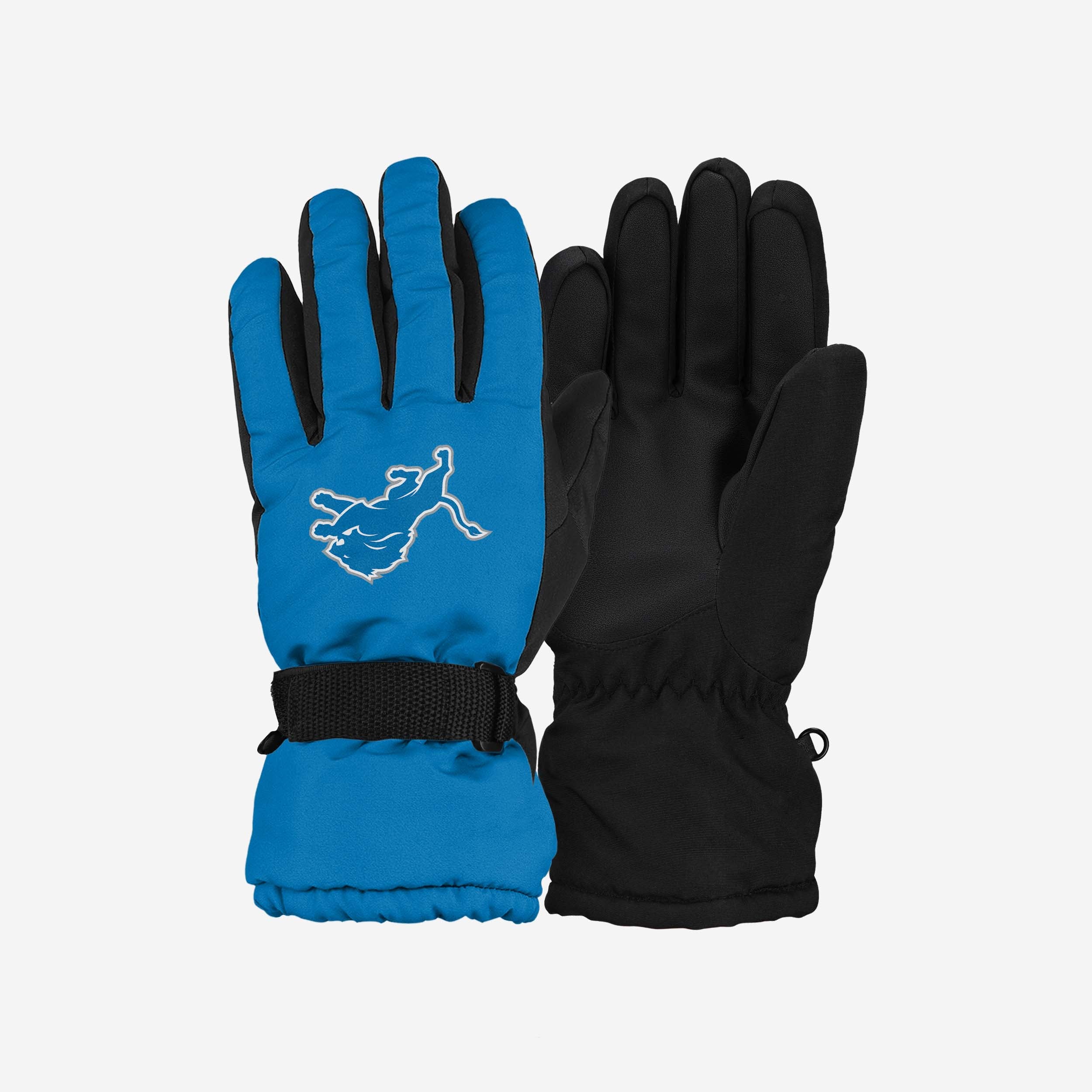 Detroit Lions Big Logo Insulated Gloves