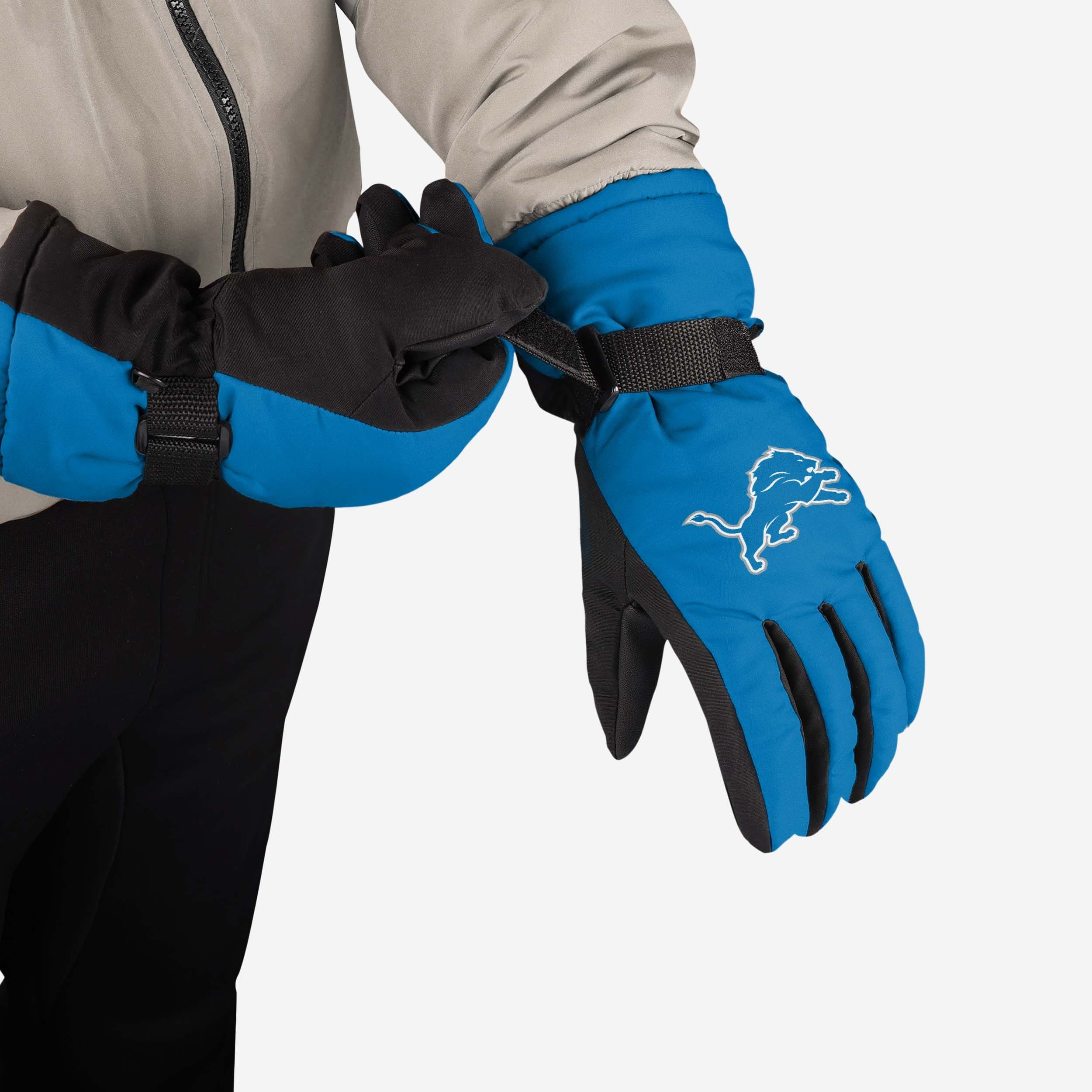 Detroit Lions Big Logo Insulated Gloves - Image 2