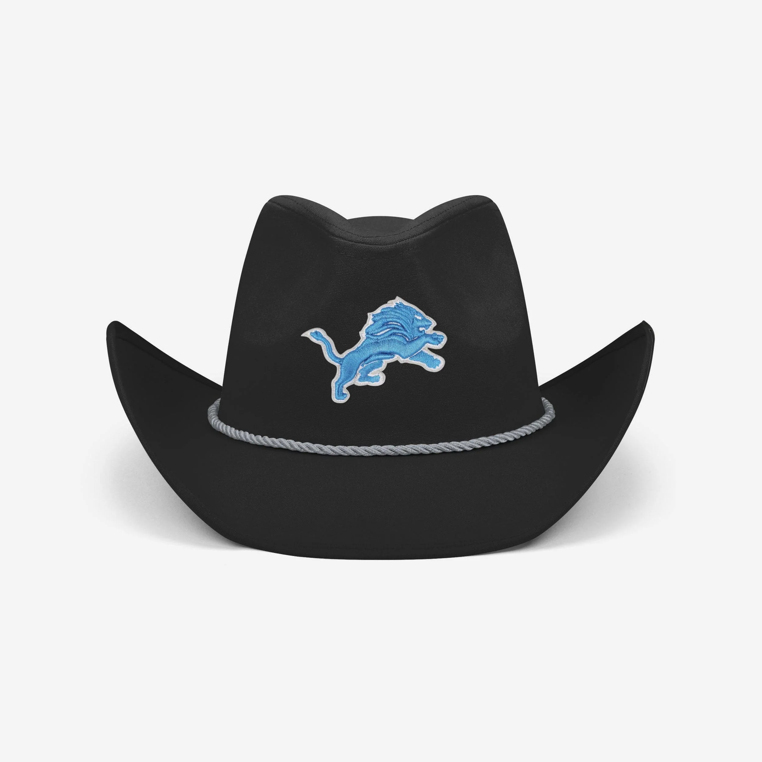 Detroit Lions Black Cowboy Hat - Image 3