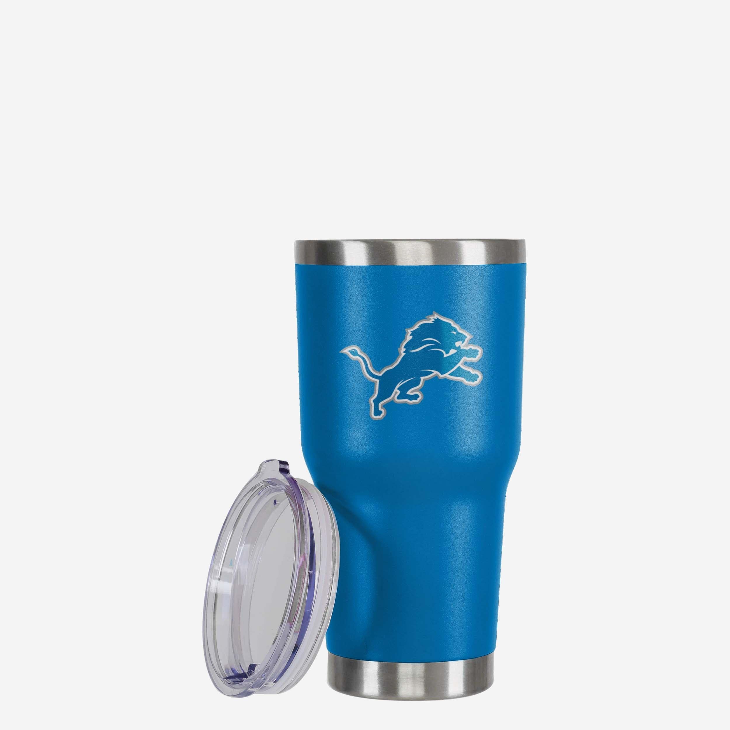 Detroit Lions Blue Team Logo 30 oz Tumbler - Image 3