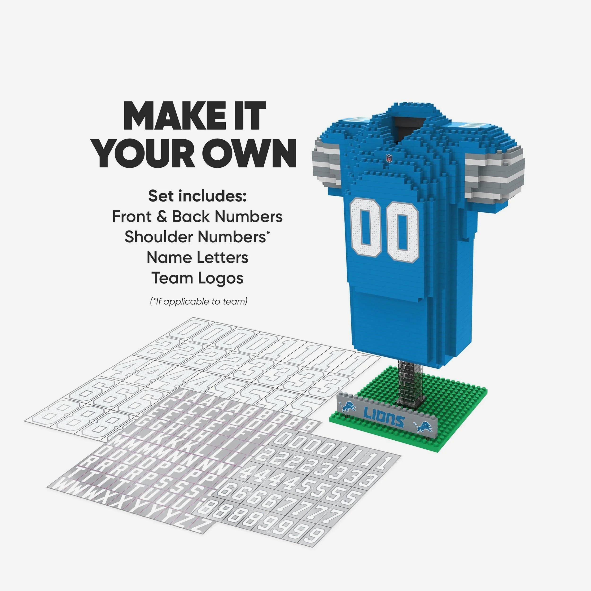 Detroit Lions BRXLZ Jersey - Image 2