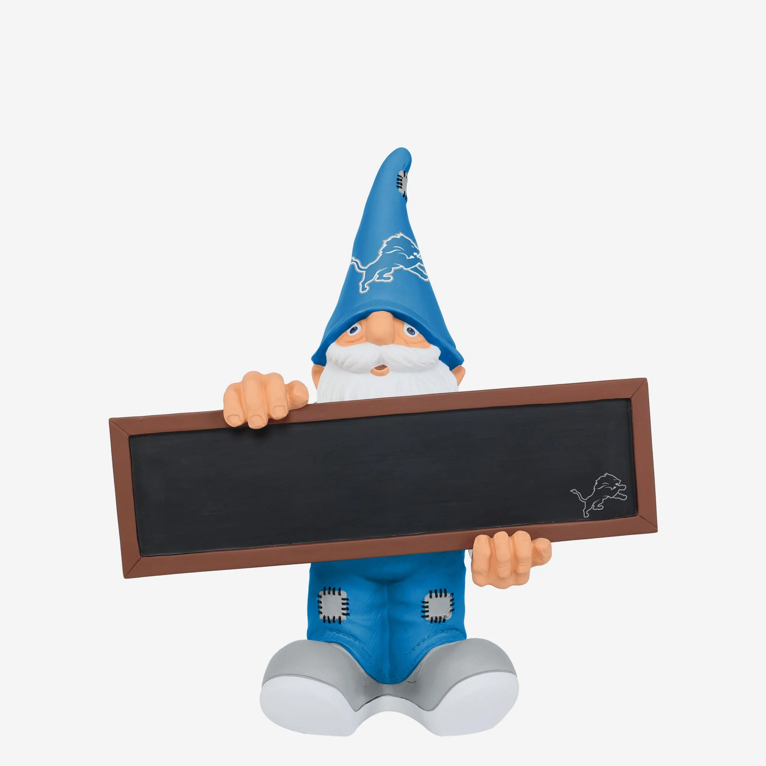 Detroit Lions Chalkboard Sign Gnome