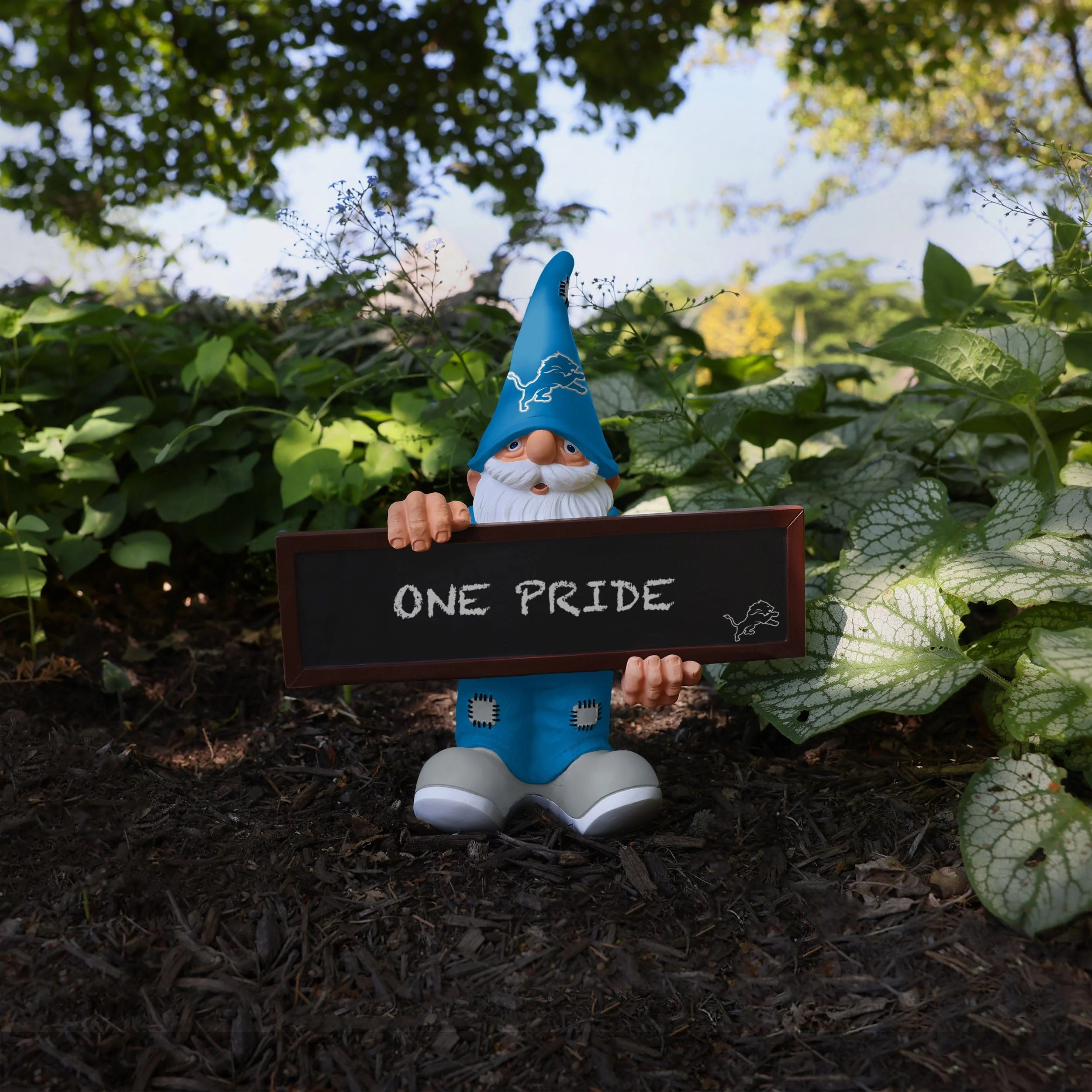 Detroit Lions Chalkboard Sign Gnome - Image 5
