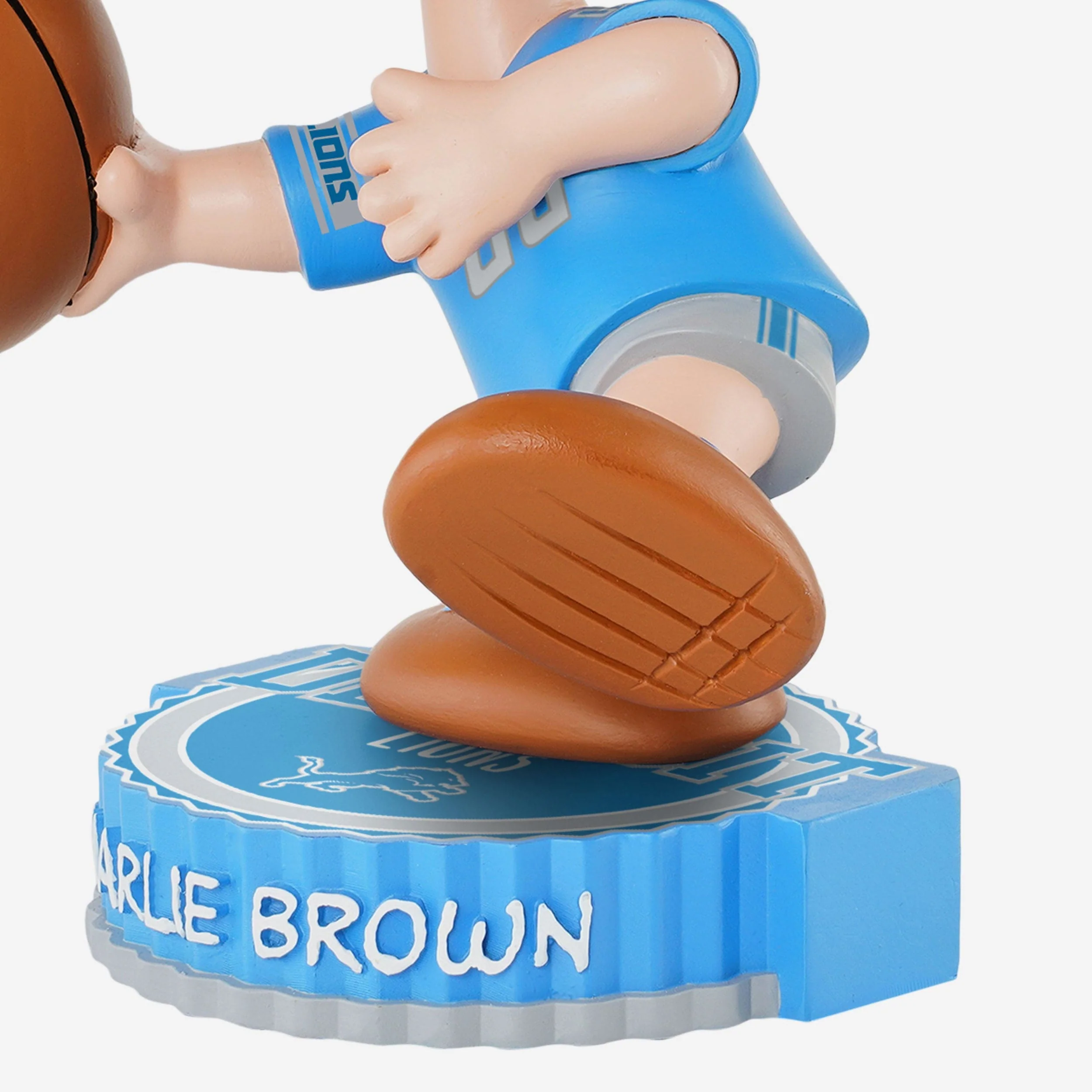 Detroit Lions Charlie Brown Peanuts Bighead Bobblehead - Image 3