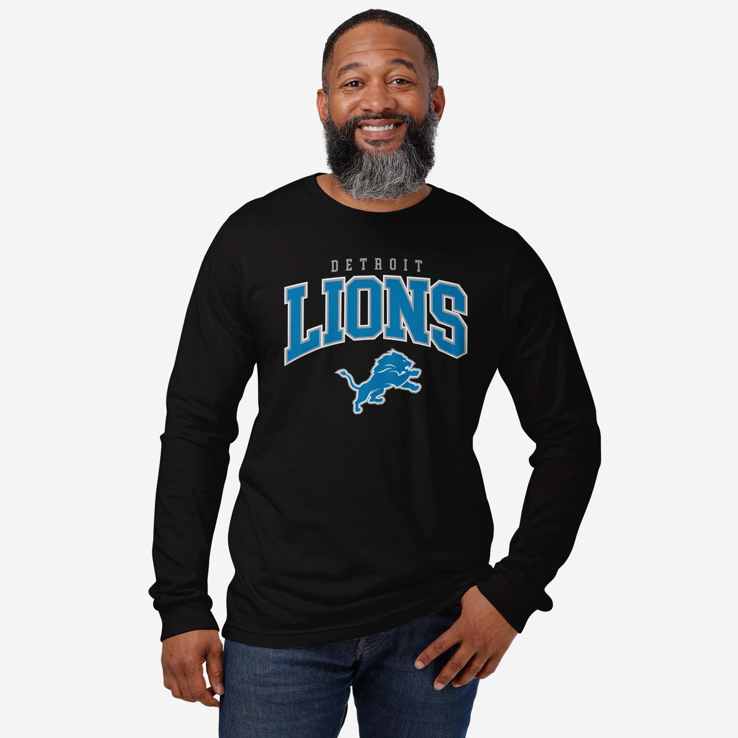 Detroit Lions Classic Logo Long Sleeve T-Shirt - Image 6