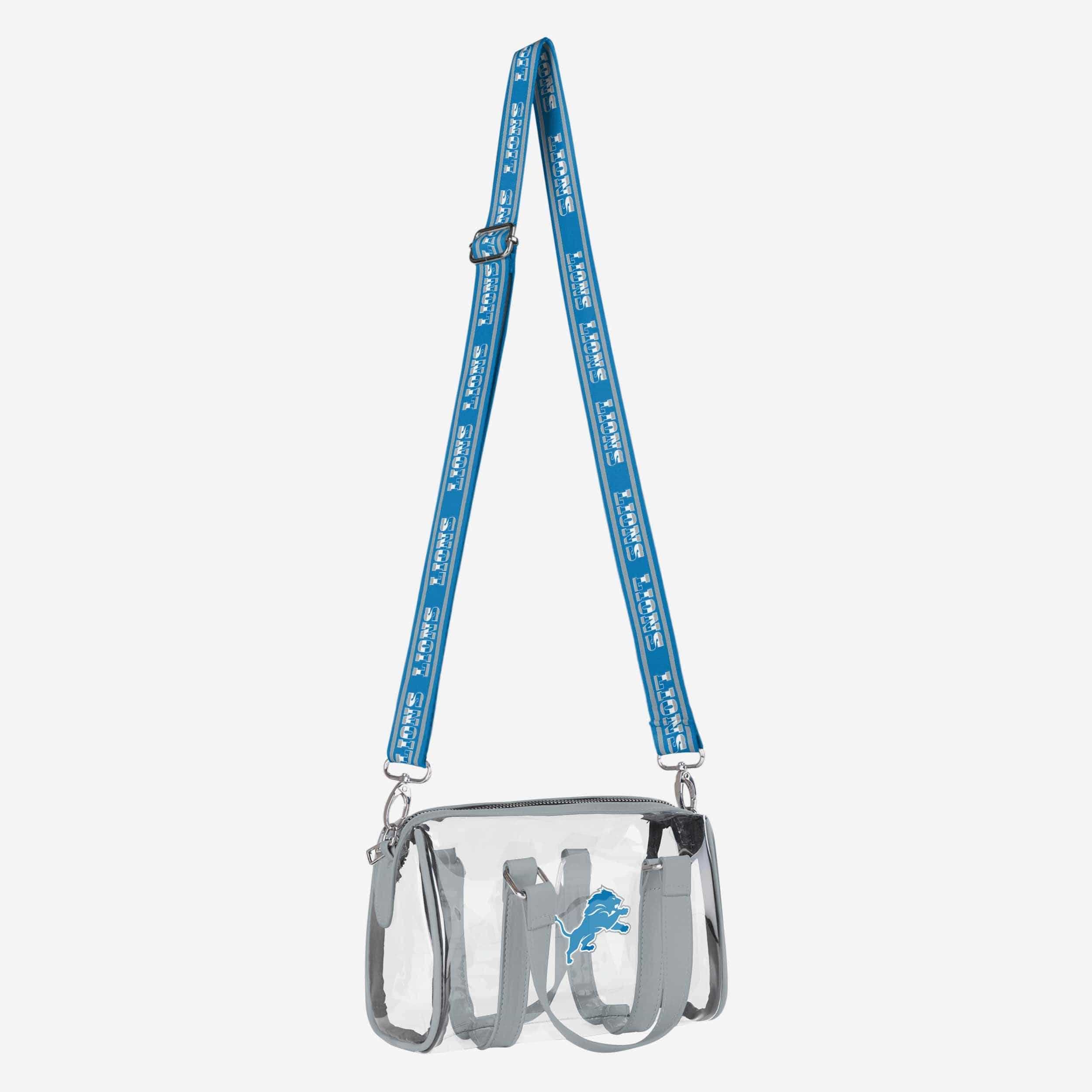 Detroit Lions Clear Barrel Bag - Image 2