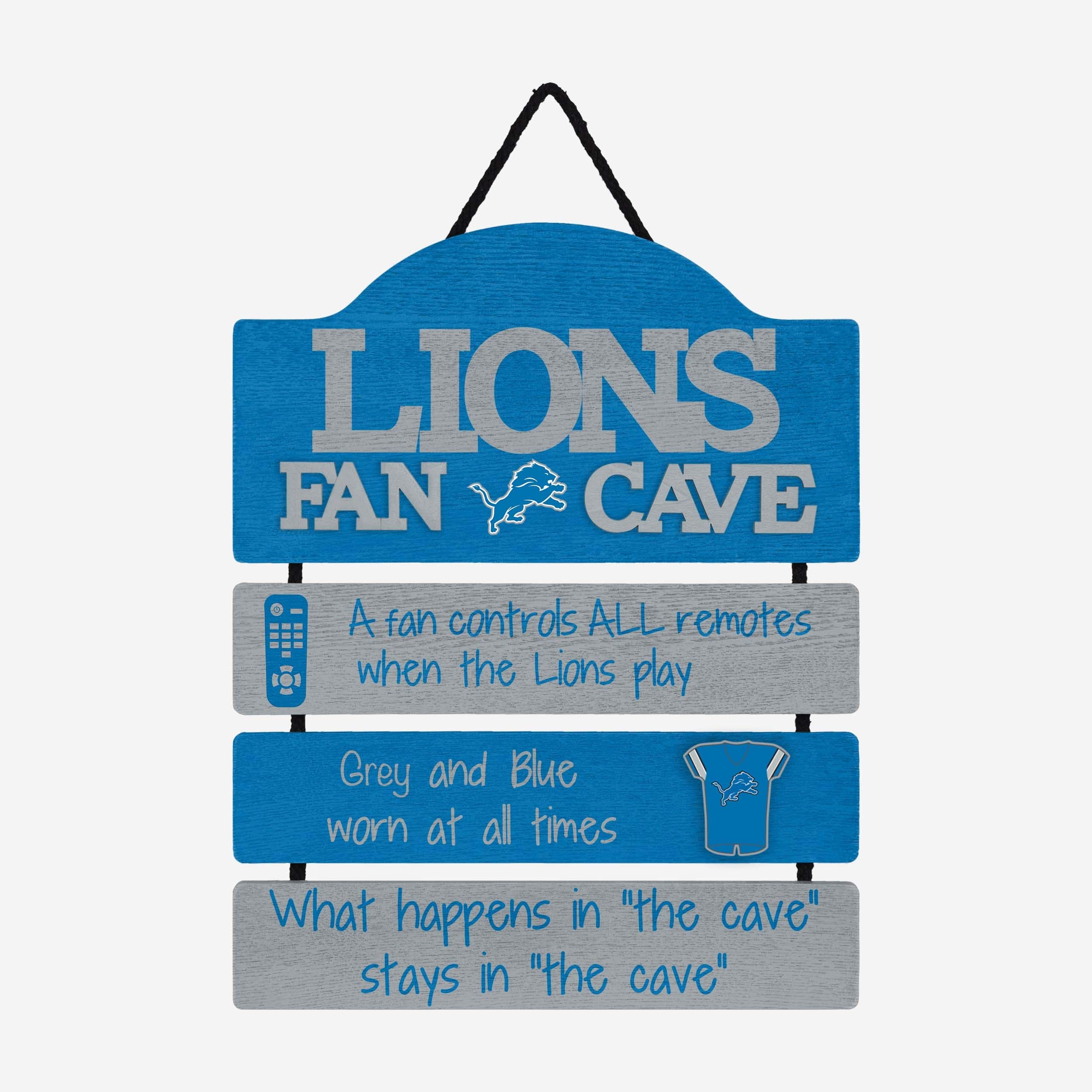 Detroit Lions Fancave Sign
