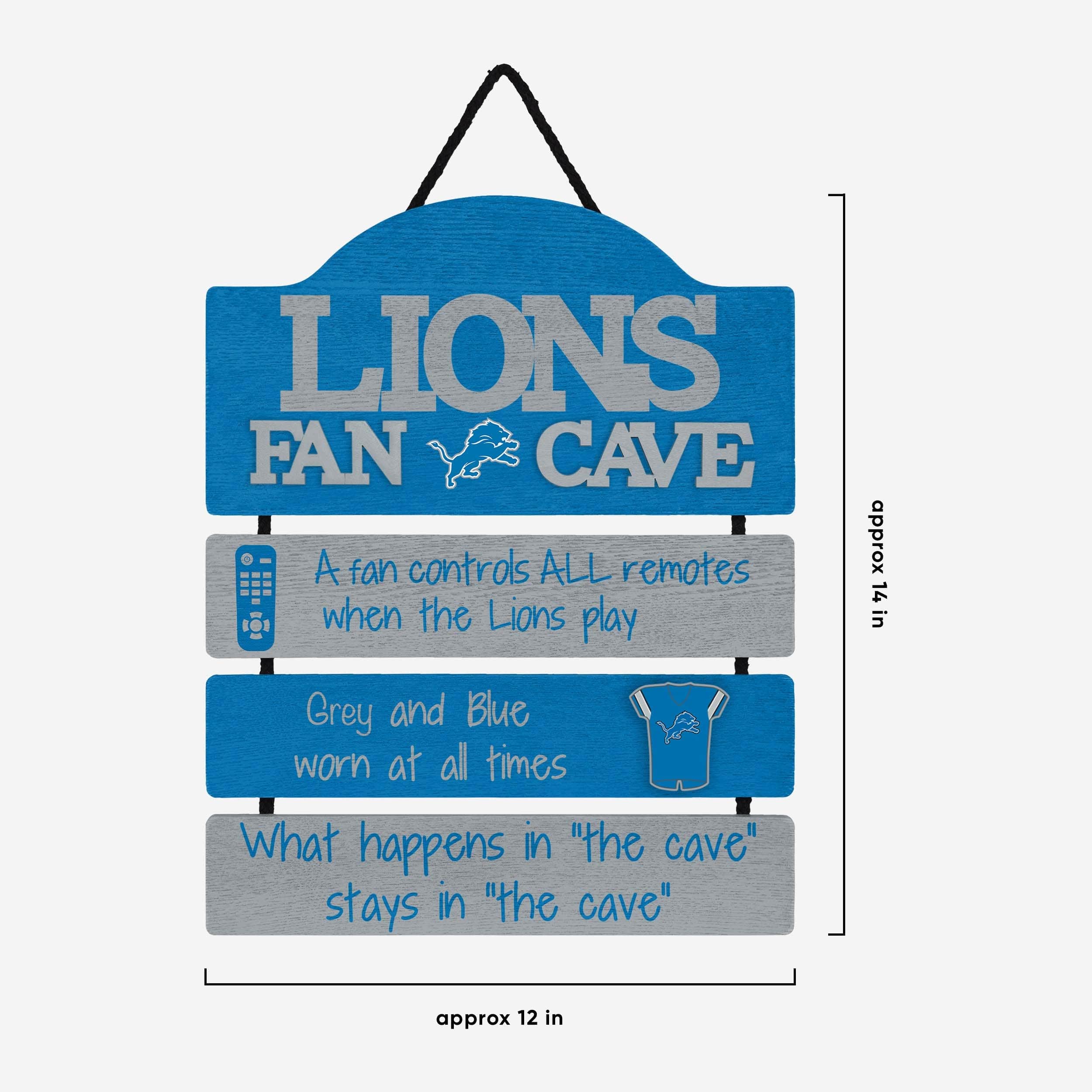 Detroit Lions Fancave Sign - Image 3