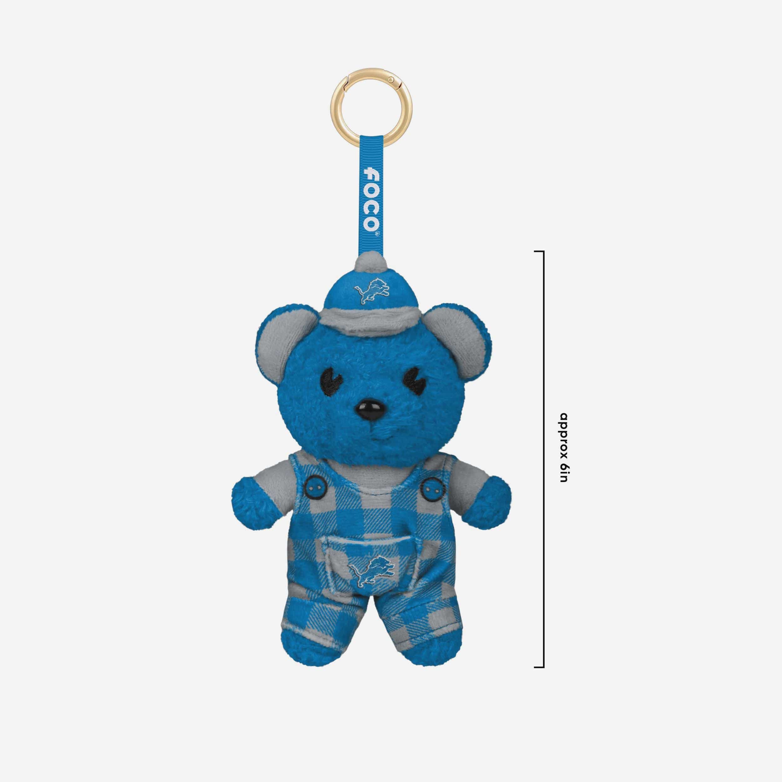 Detroit Lions FOOCOOS Plush Bag Charm Keychain Blind Box Series 1 - Image 3