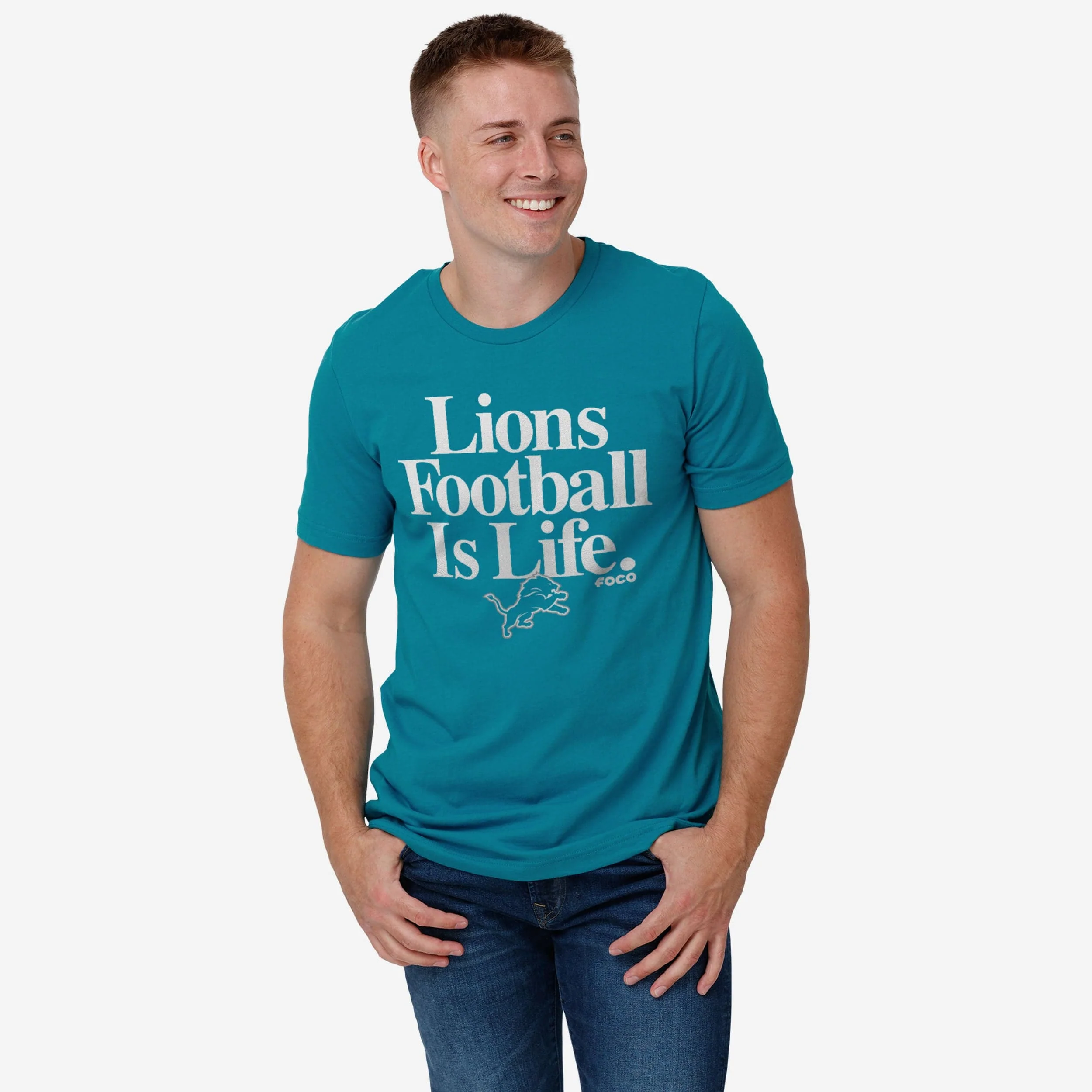Detroit Lions Football is Life T-Shirt - Image 2