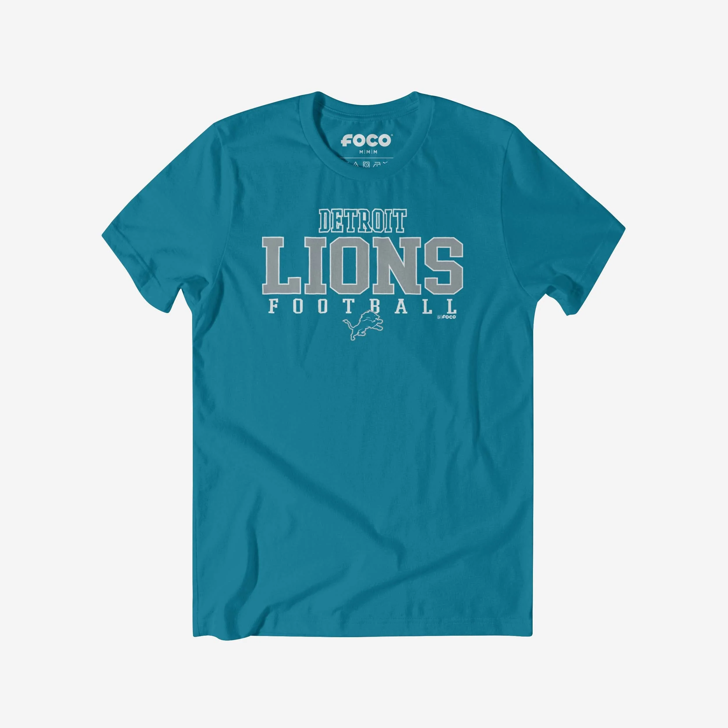 Detroit Lions Football Wordmark T-Shirt