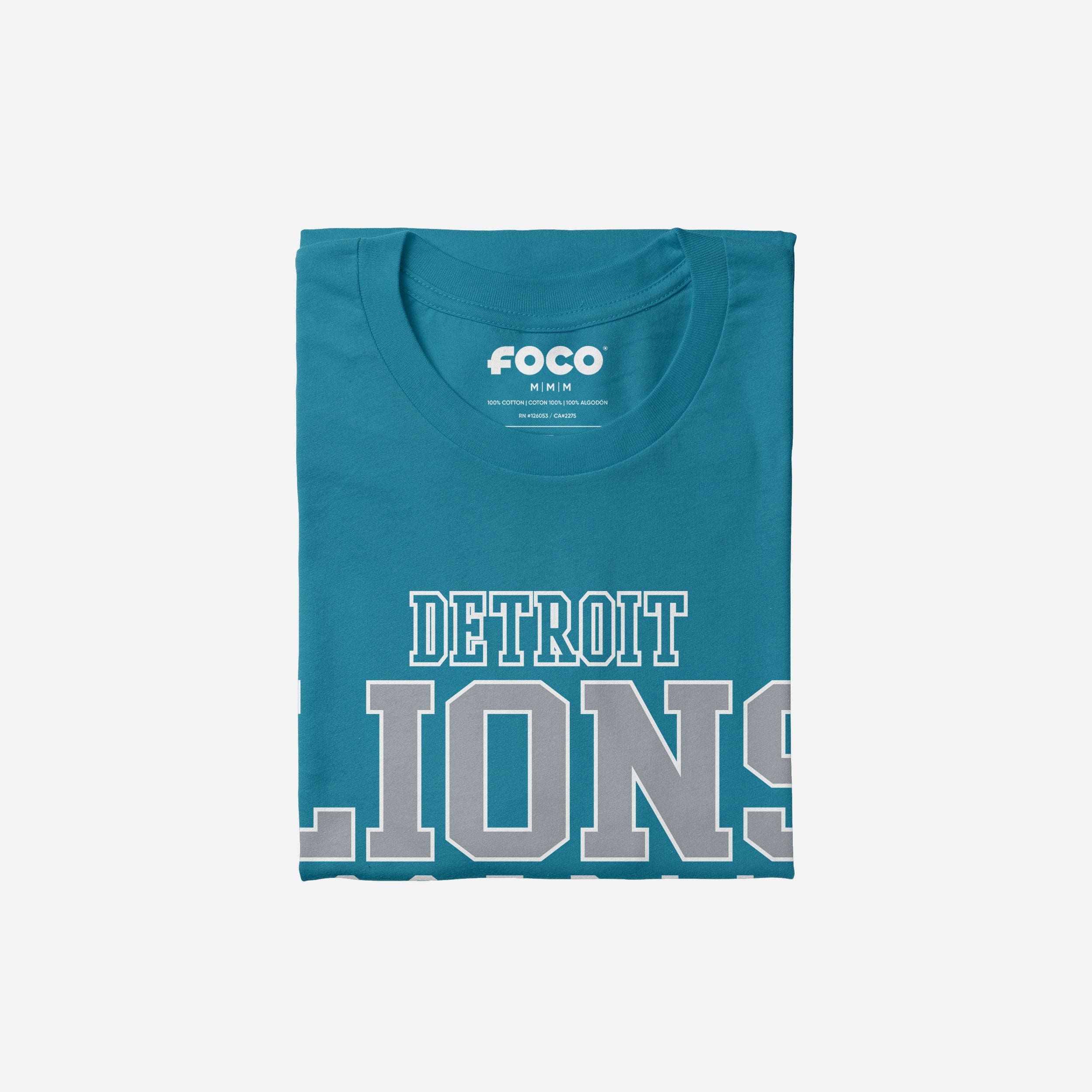 Detroit Lions Football Wordmark T-Shirt - Image 4