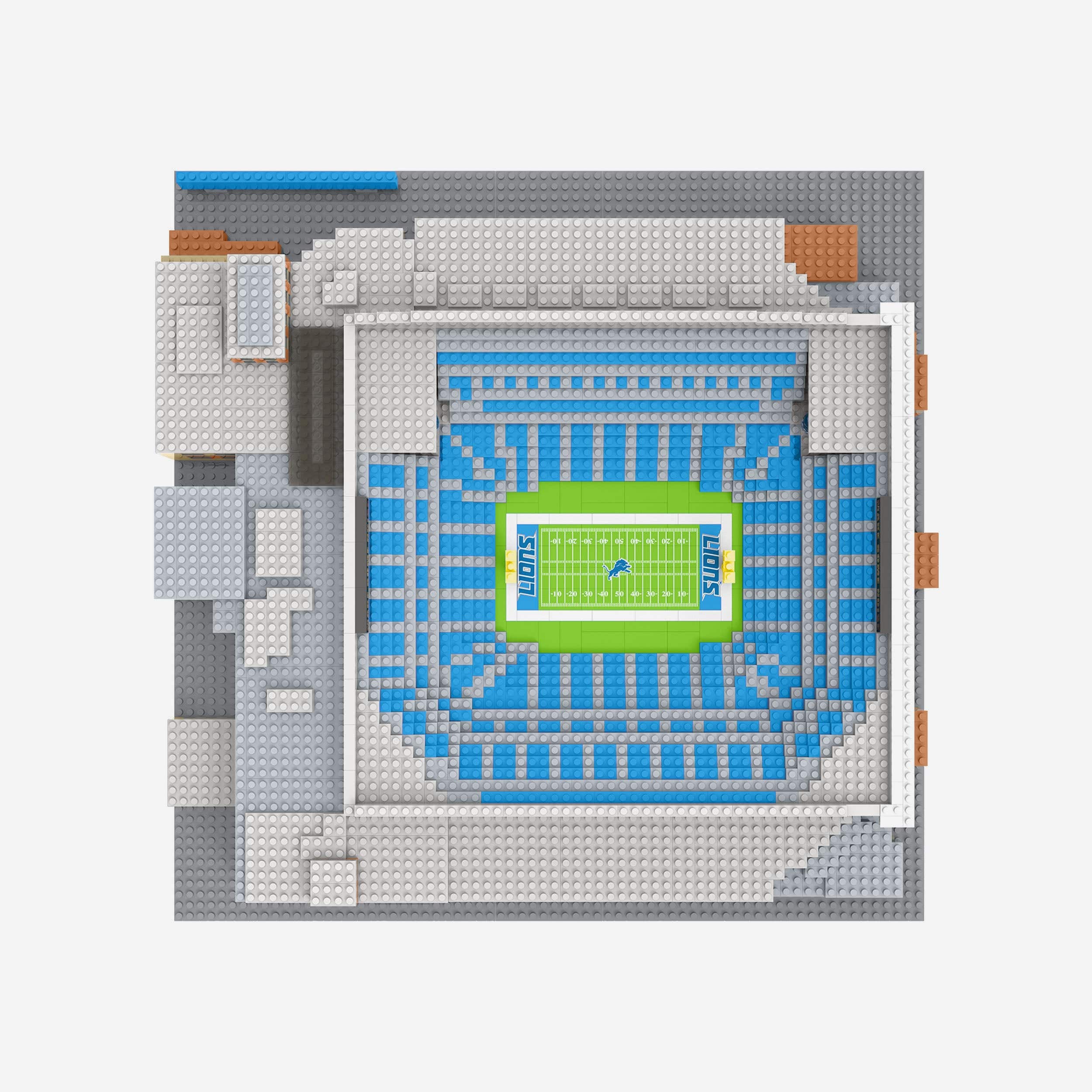 Detroit Lions Ford Field BRXLZ Stadium - Image 7