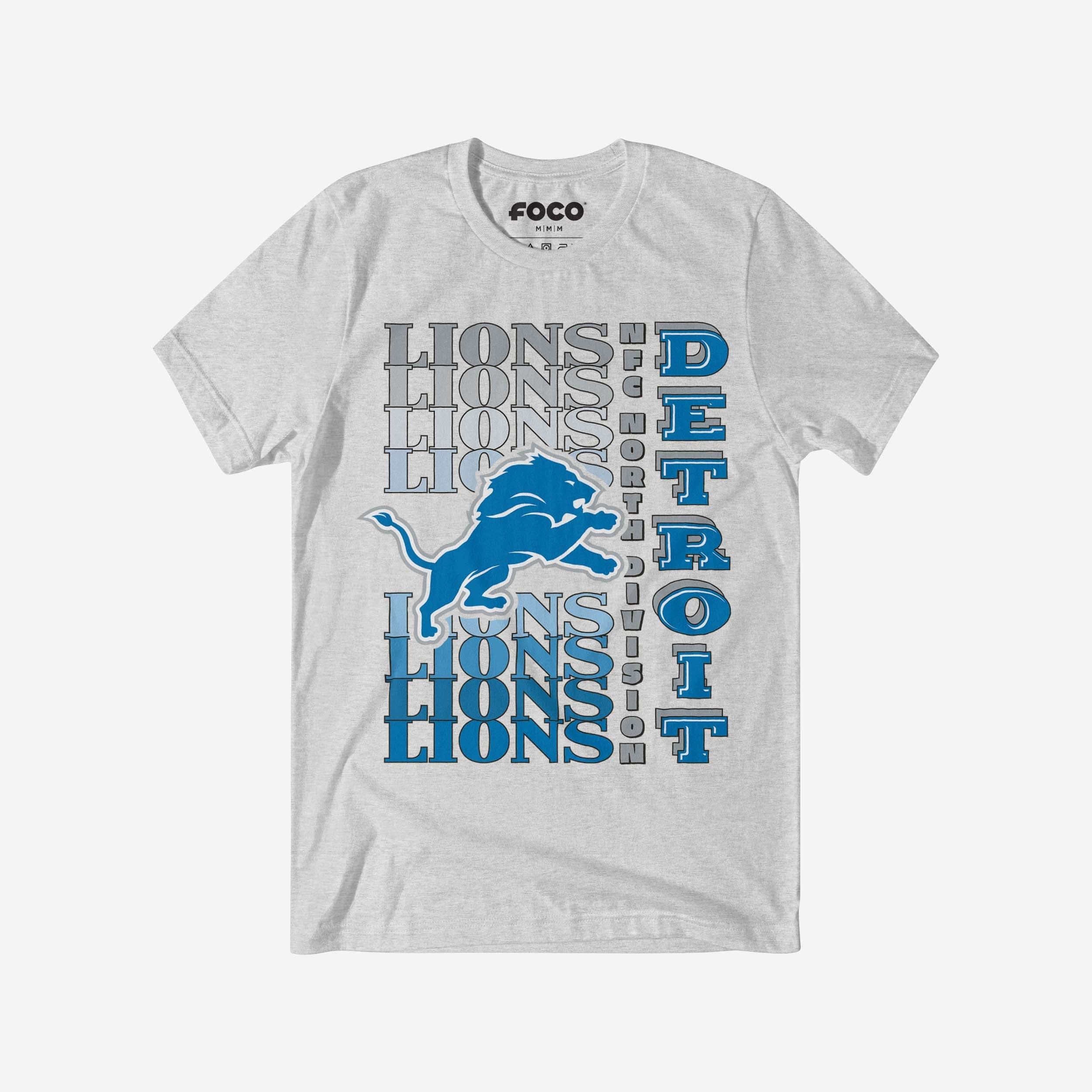 Detroit Lions Gradient Wordmark T-Shirt