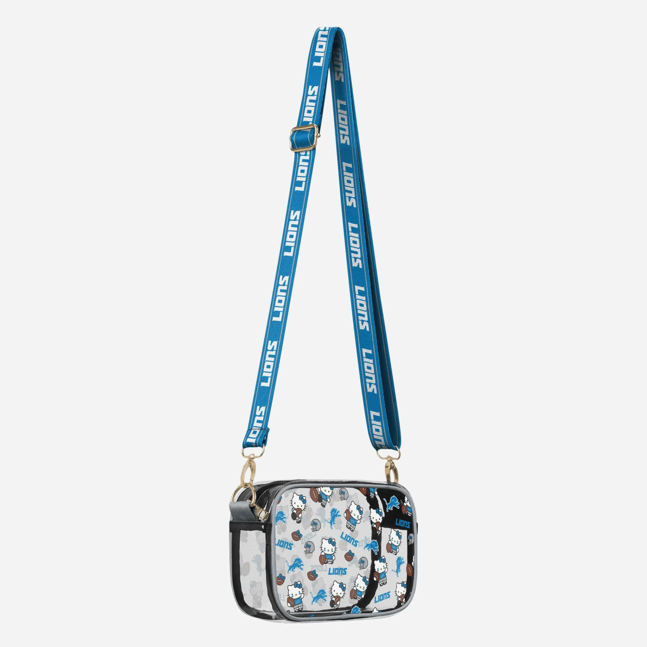Detroit Lions Hello Kitty® Clear Crossbody Bag - Image 2
