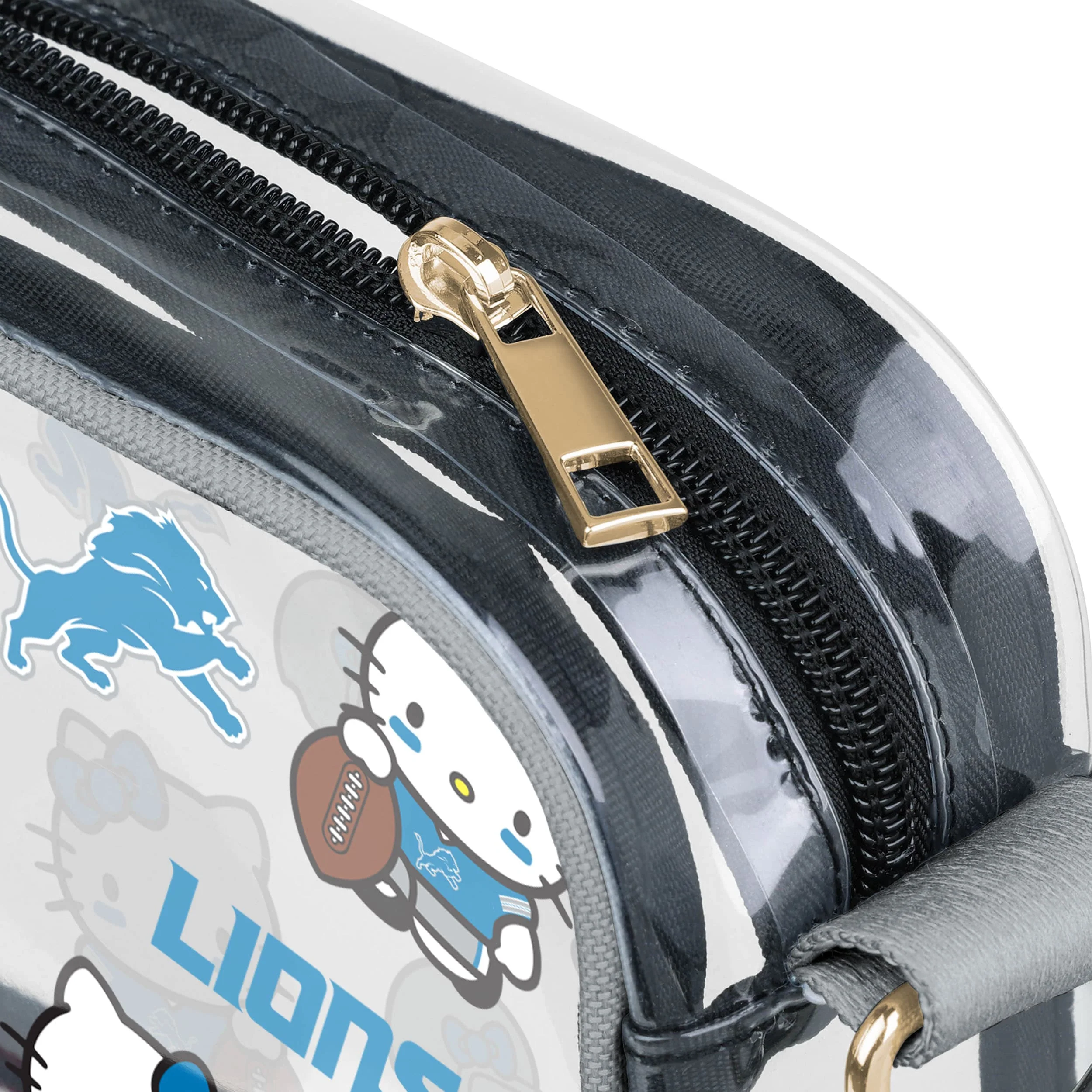 Detroit Lions Hello Kitty® Clear Crossbody Bag - Image 4