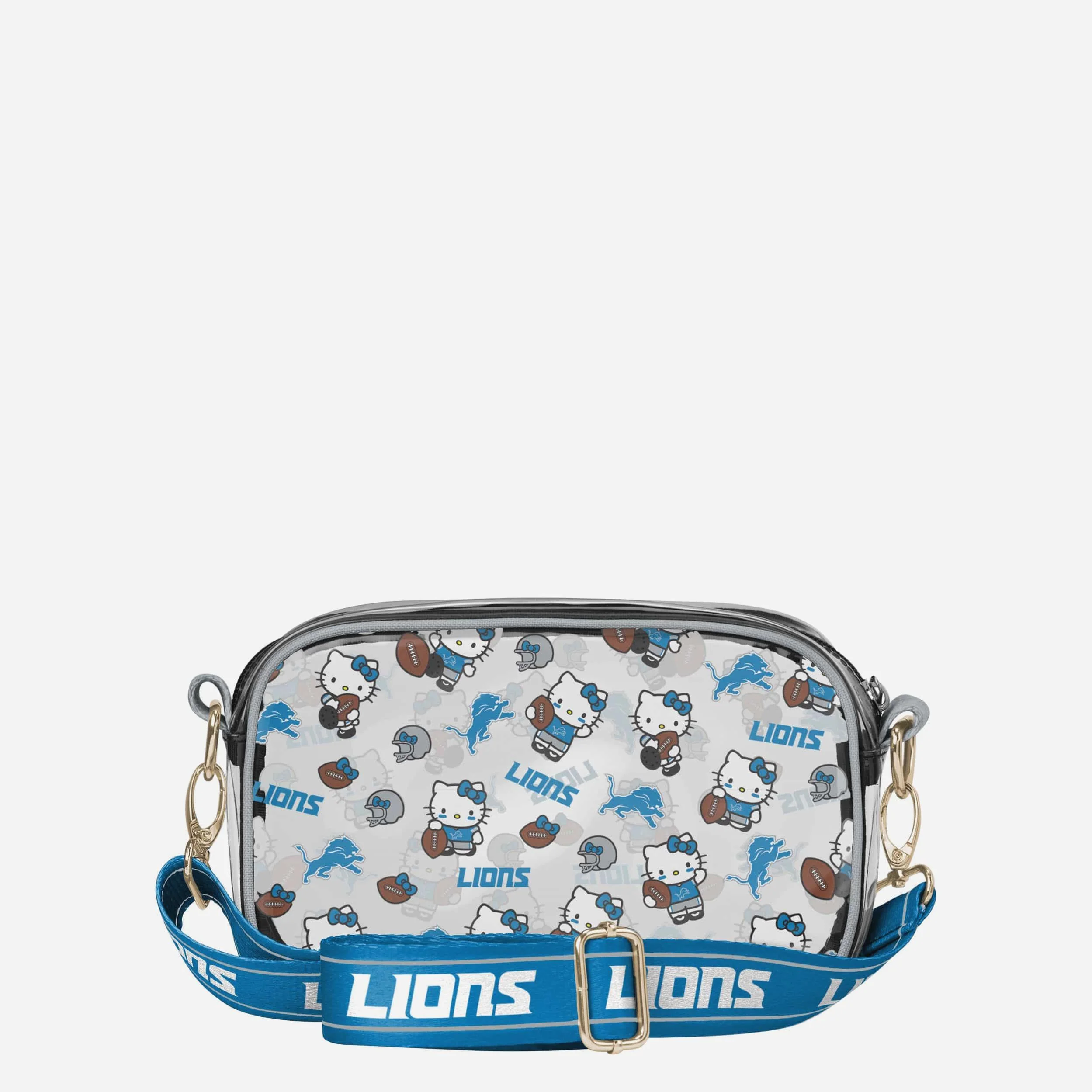 Detroit Lions Hello Kitty® Clear Crossbody Bag - Image 5