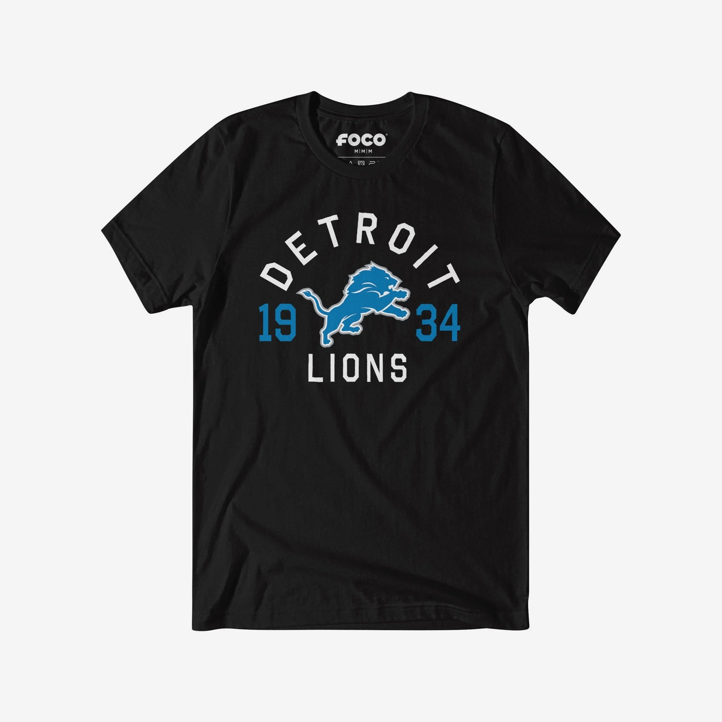 Detroit Lions Heritage Print T-Shirt - Image 4