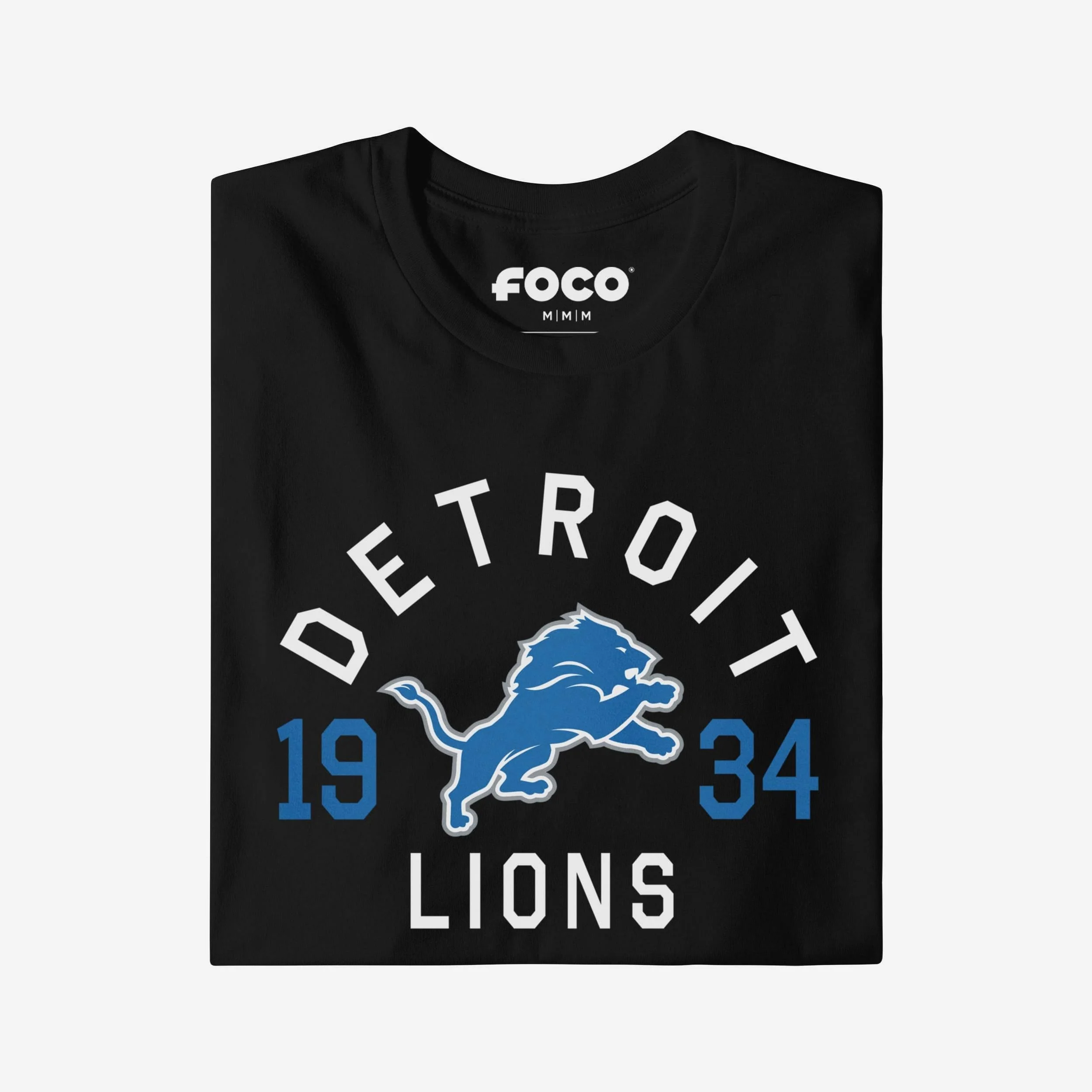 Detroit Lions Heritage Print T-Shirt - Image 6