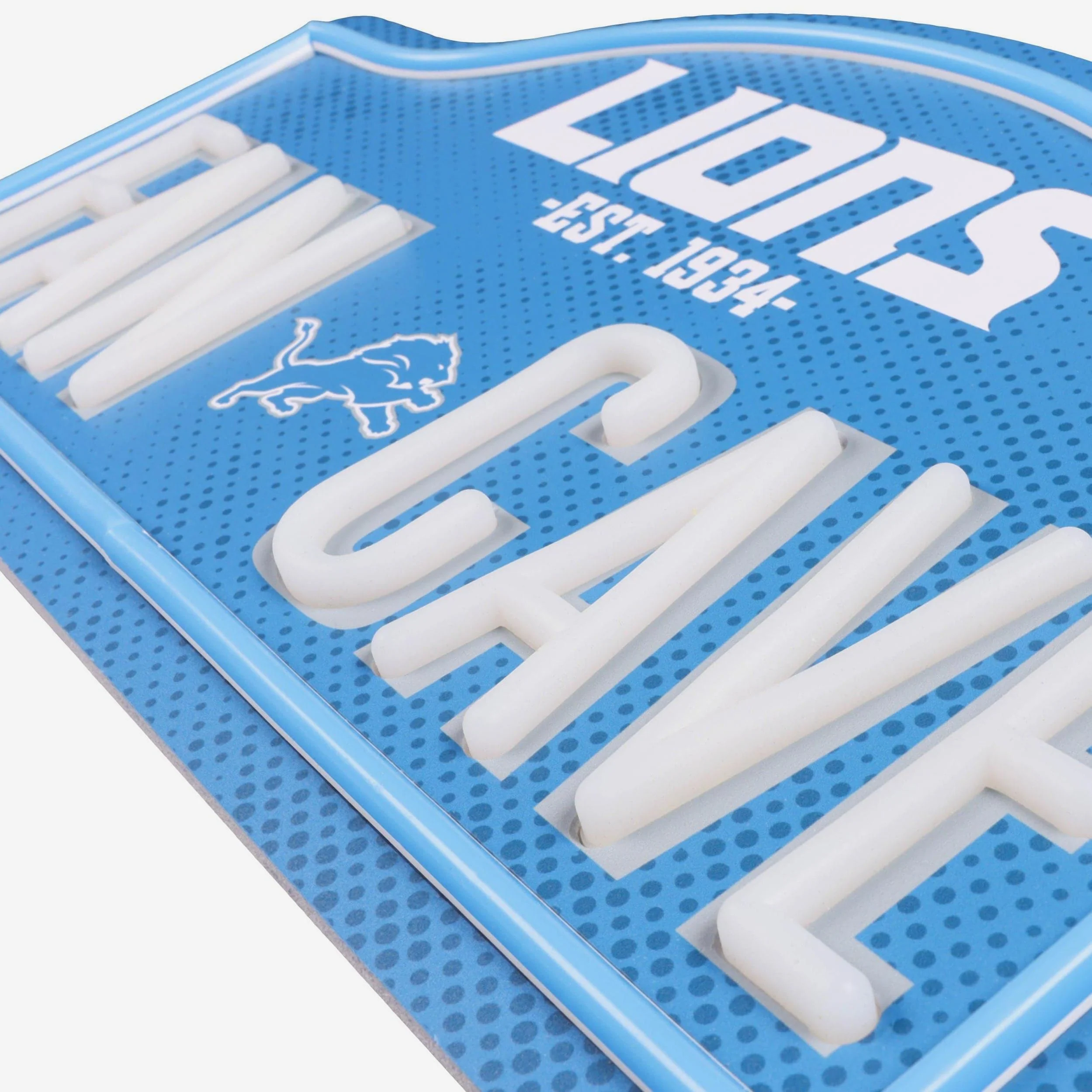 Detroit Lions LED Neon Fancave Sign - Image 3