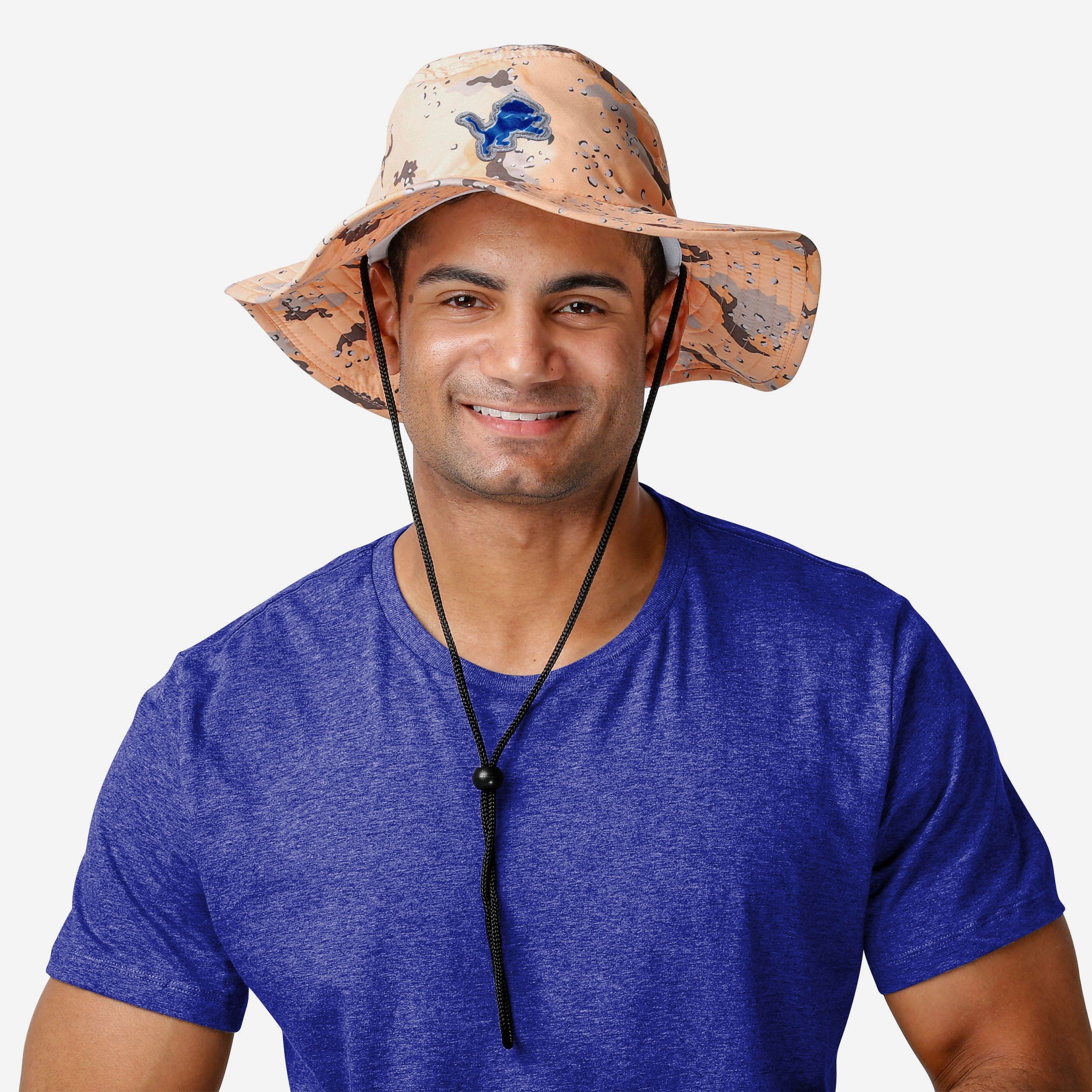 Detroit Lions Light Desert Camo Boonie Hat - Image 2