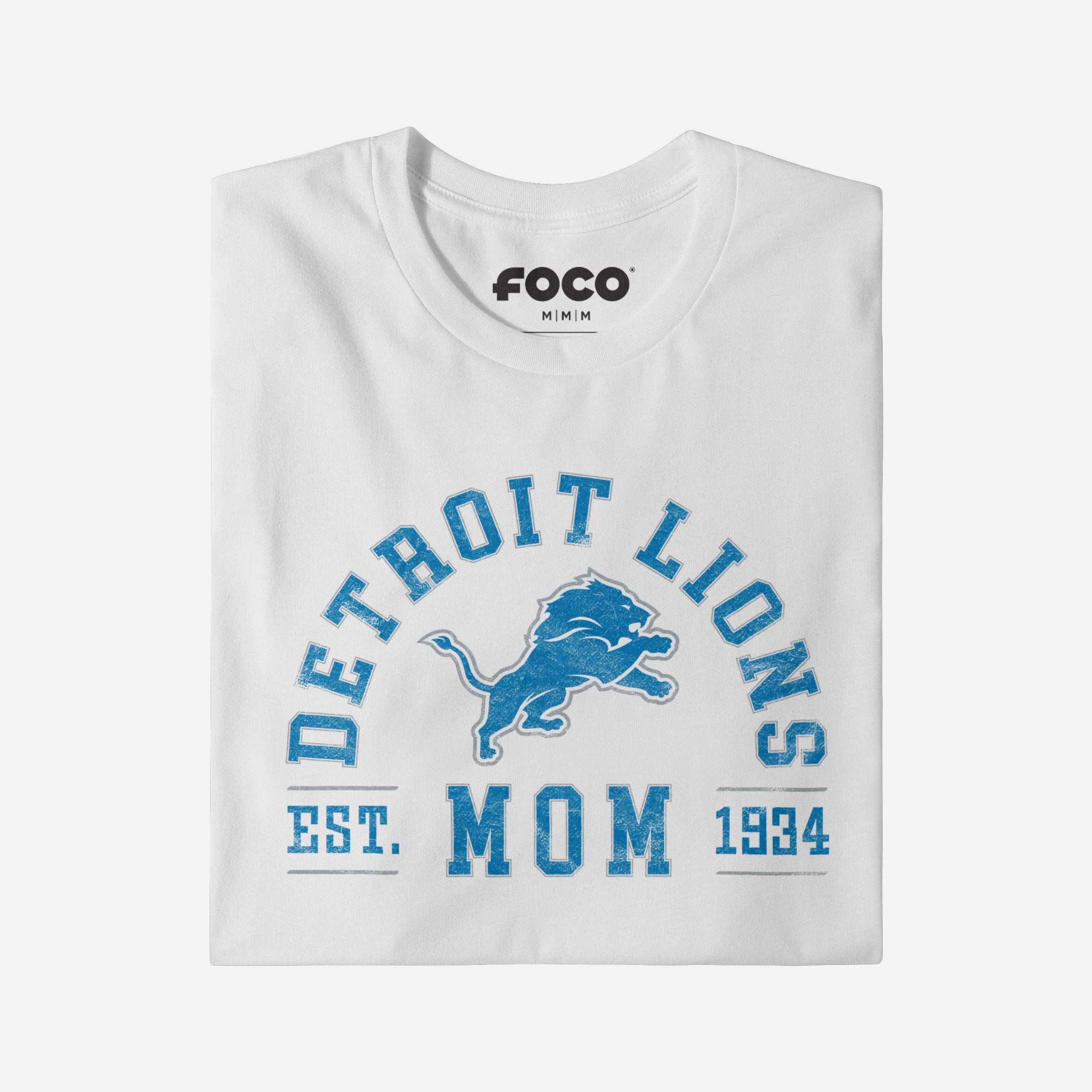 Detroit Lions Mom Arched T-Shirt - Image 3