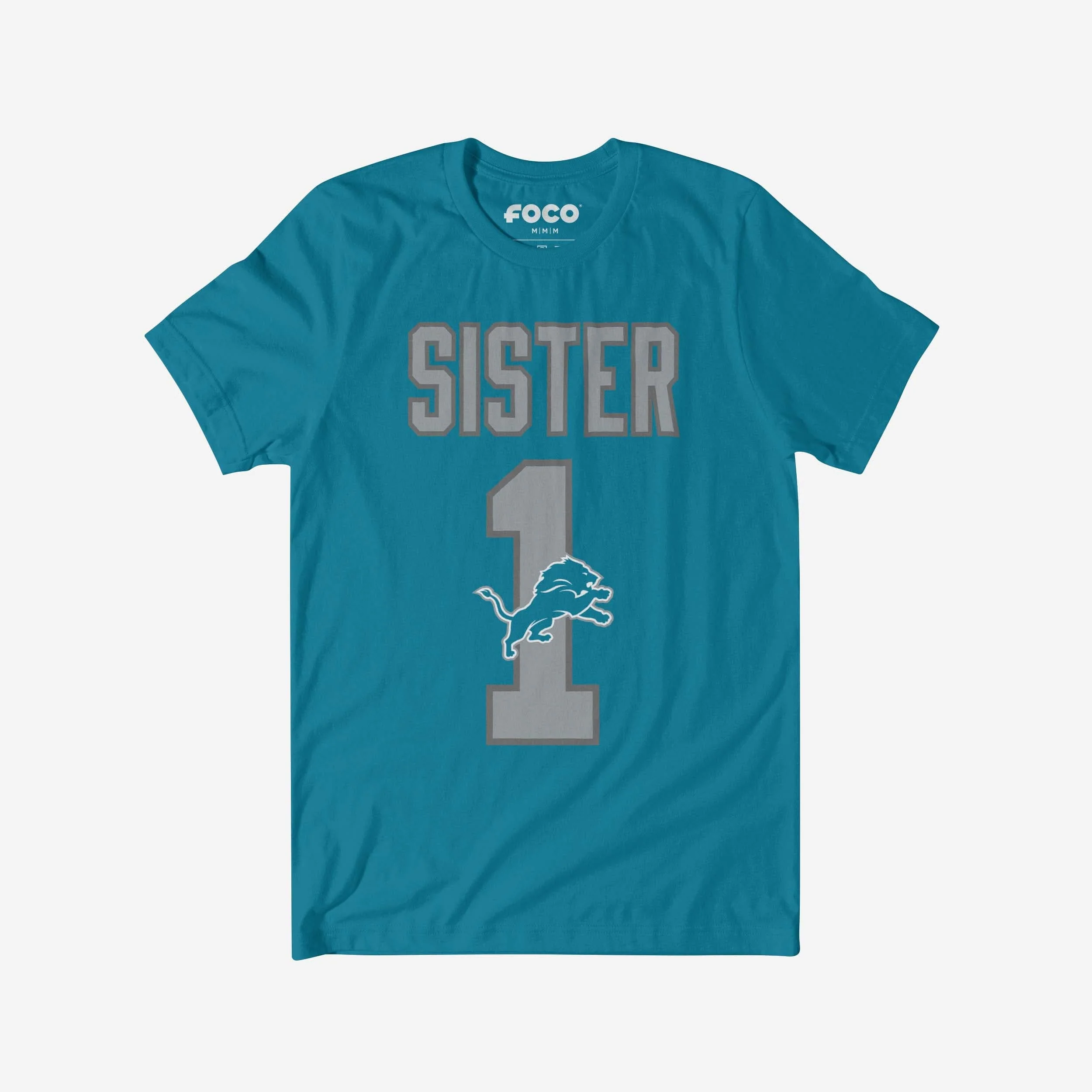 Detroit Lions Number 1 Sister T-Shirt