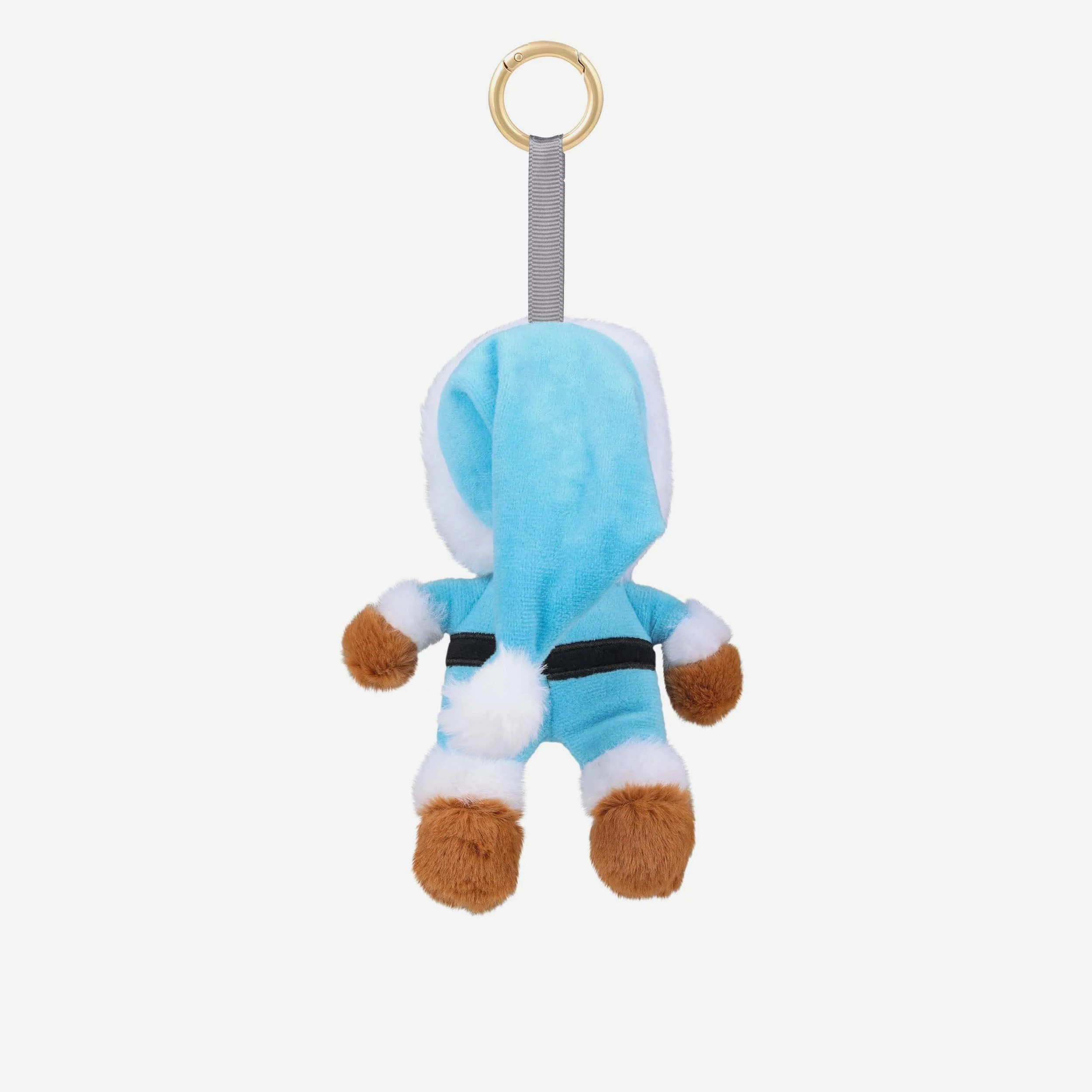 Detroit Lions Plush Mascot Santa Bag Charm Keychain - Image 4