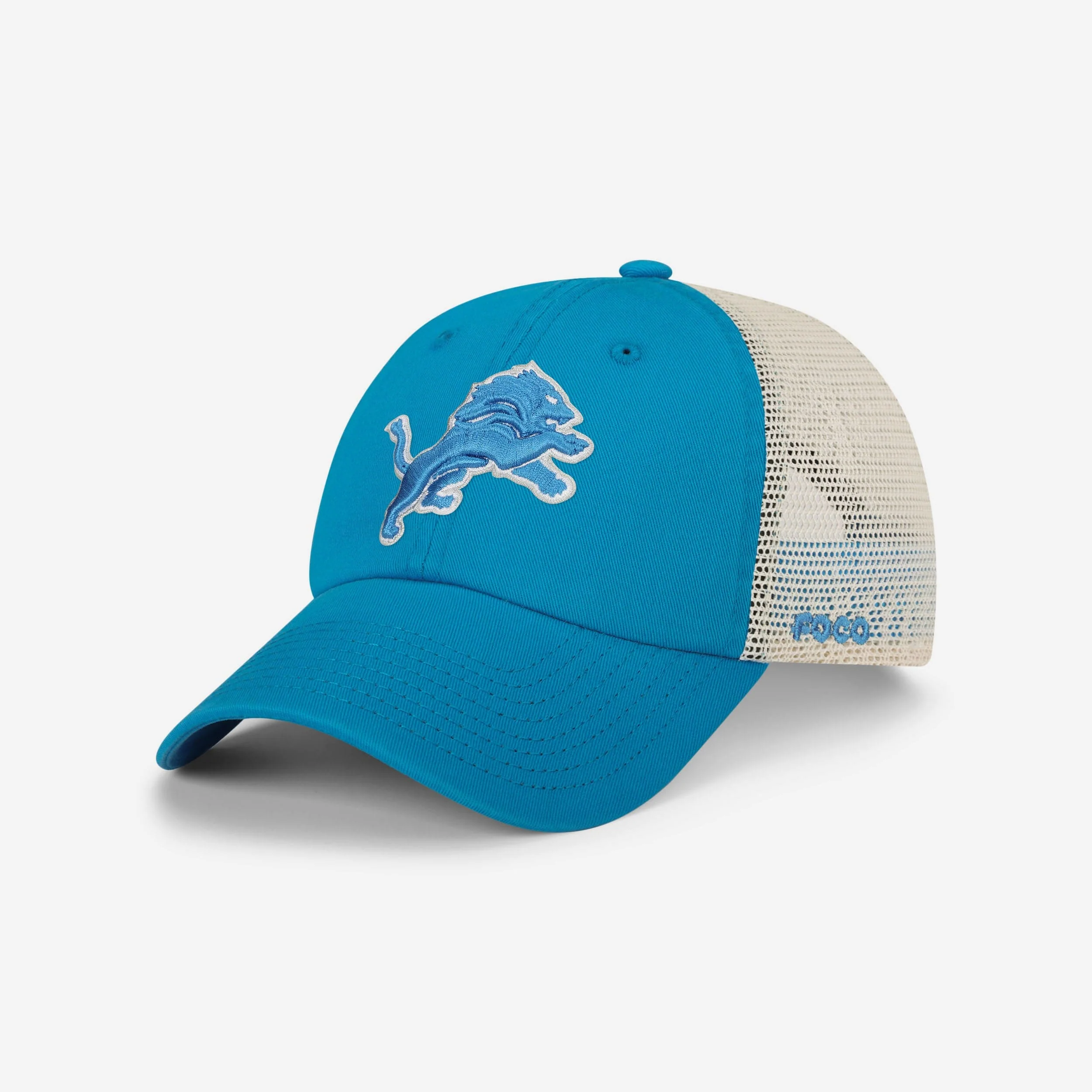 Detroit Lions Primary Logo Casual Trucker Cap