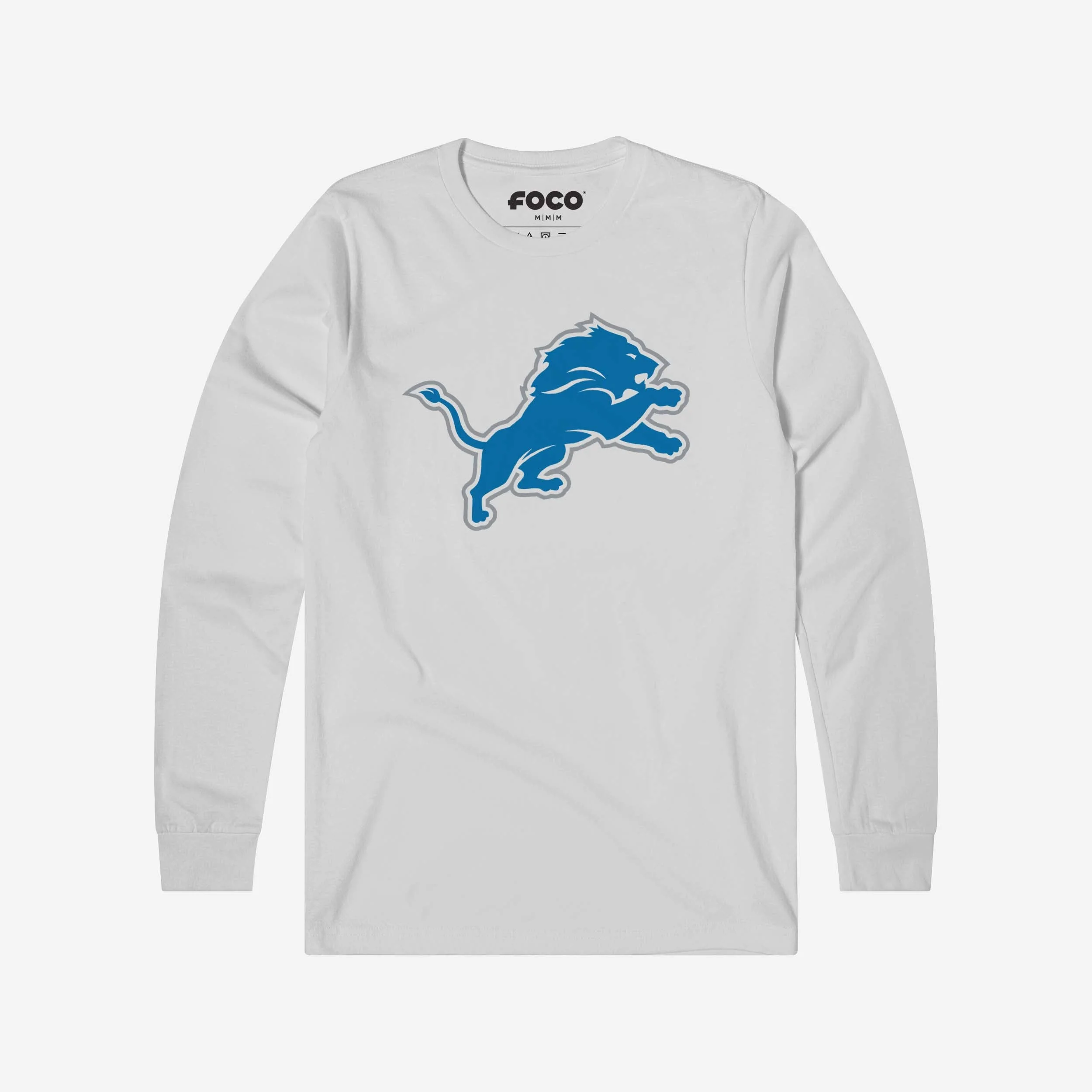 Detroit Lions Primary Logo Long Sleeve T-Shirt - Image 9
