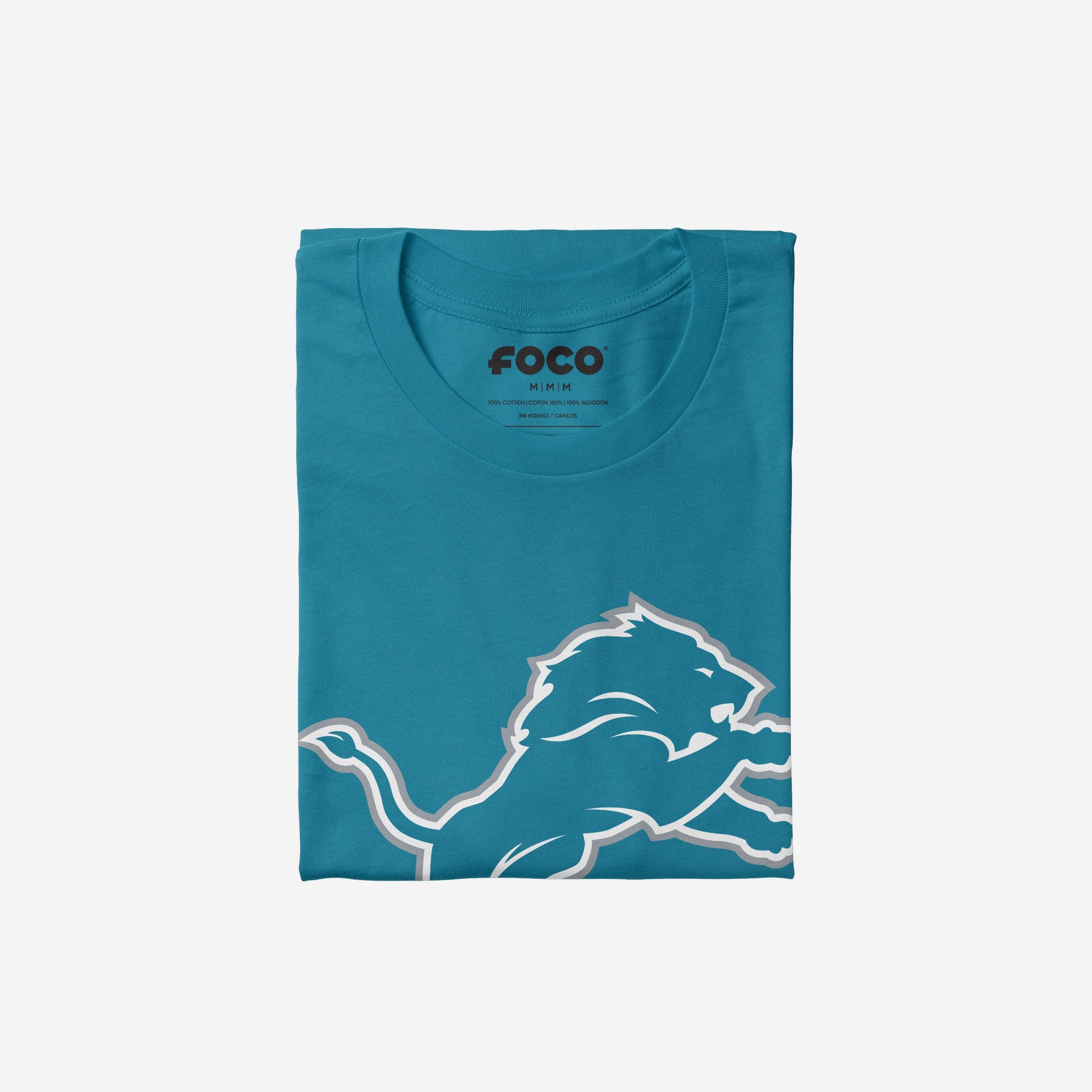 Detroit Lions Primary Logo T-Shirt - Image 4