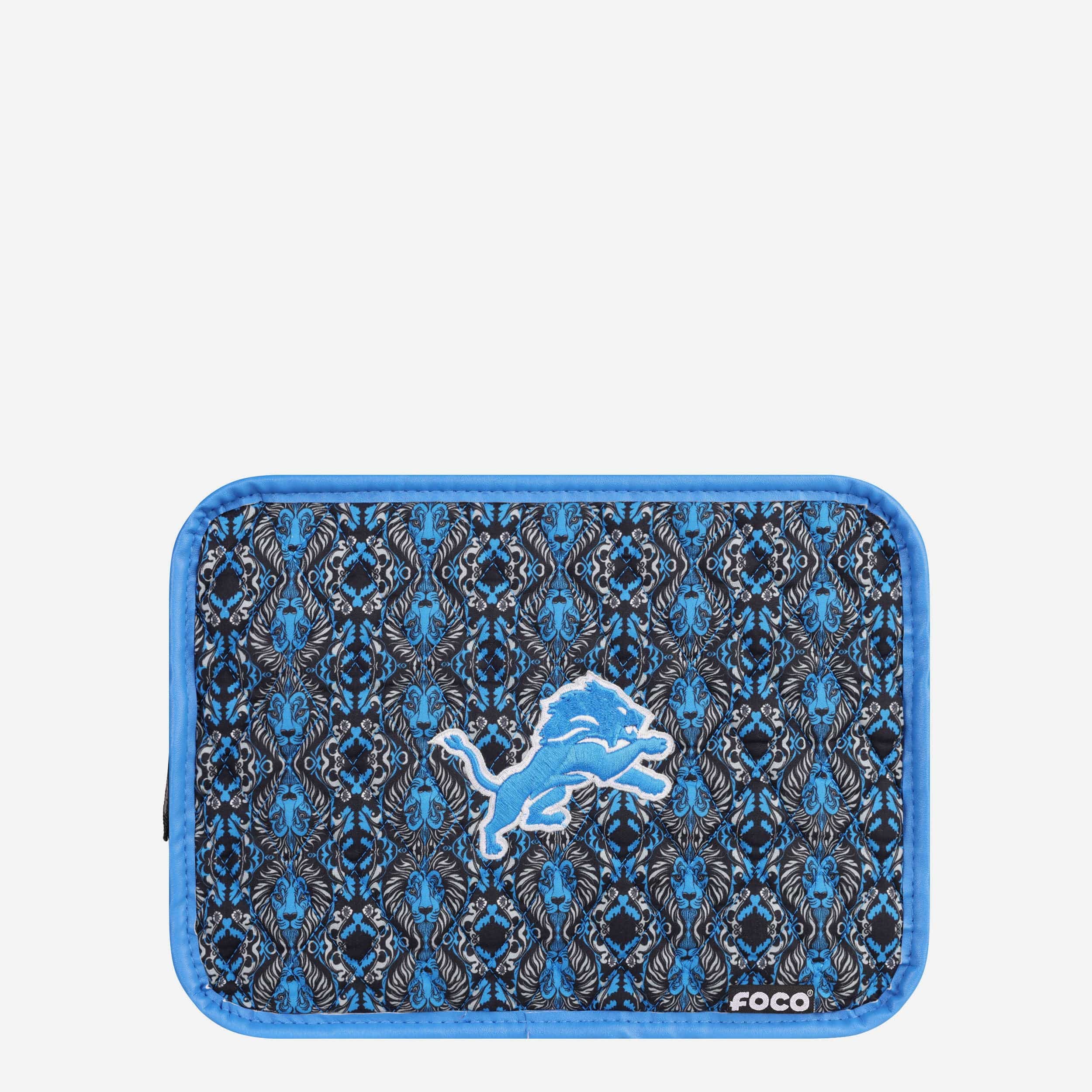 Detroit Lions Quilted Printed Cosmetic Bag - Image 5