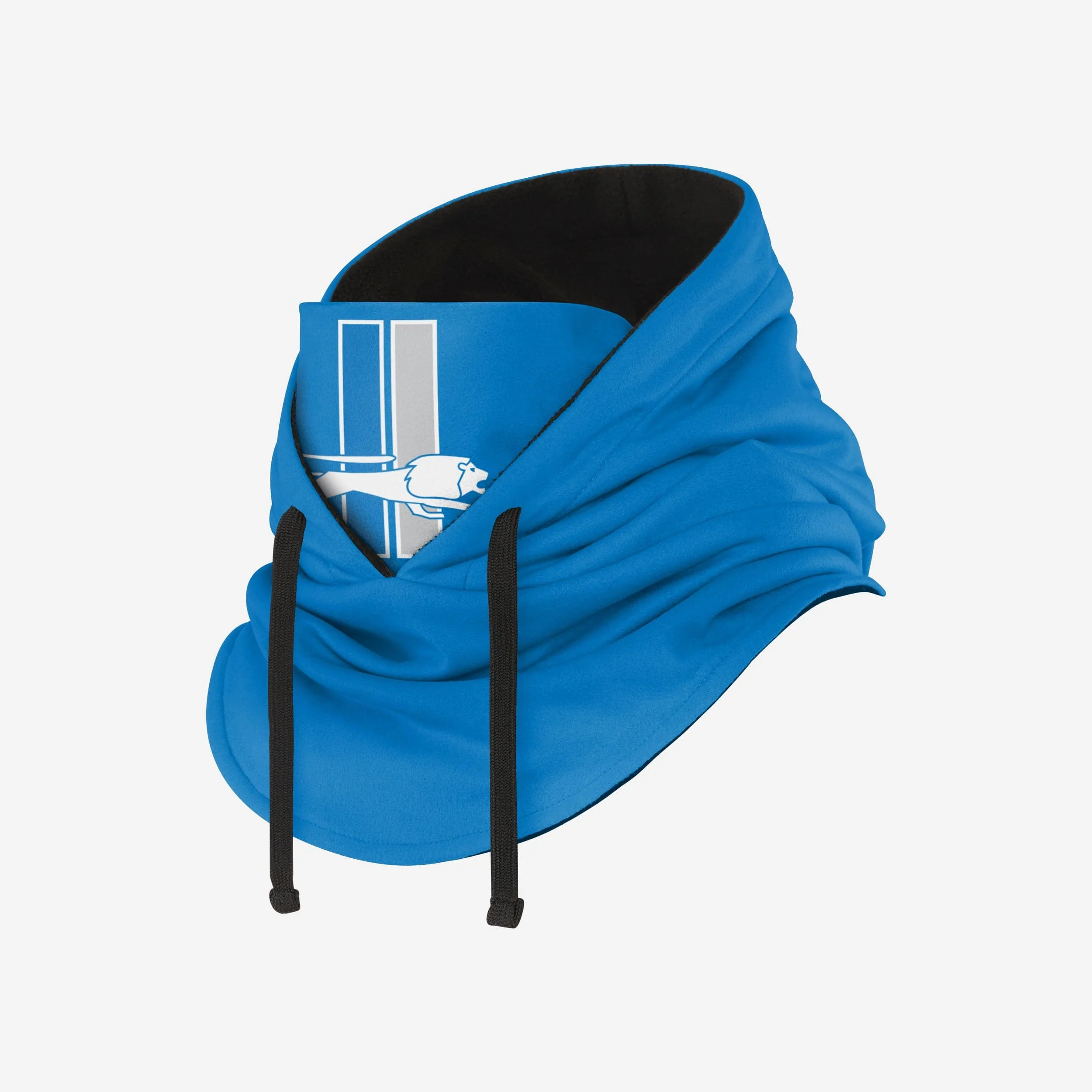 Detroit Lions Retro Drawstring Hooded Gaiter - Image 2
