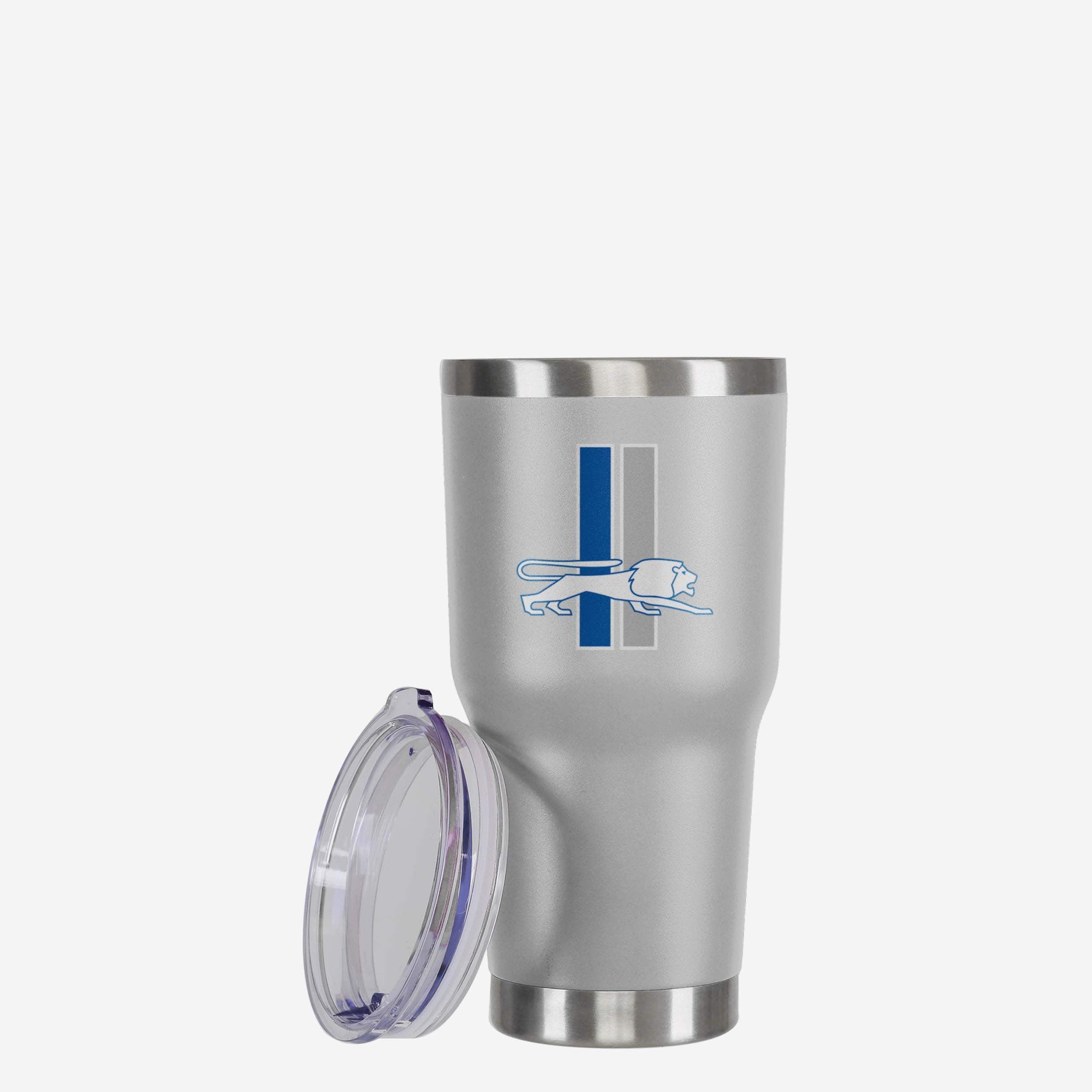 Detroit Lions Retro Team Logo 30 oz Tumbler - Image 3