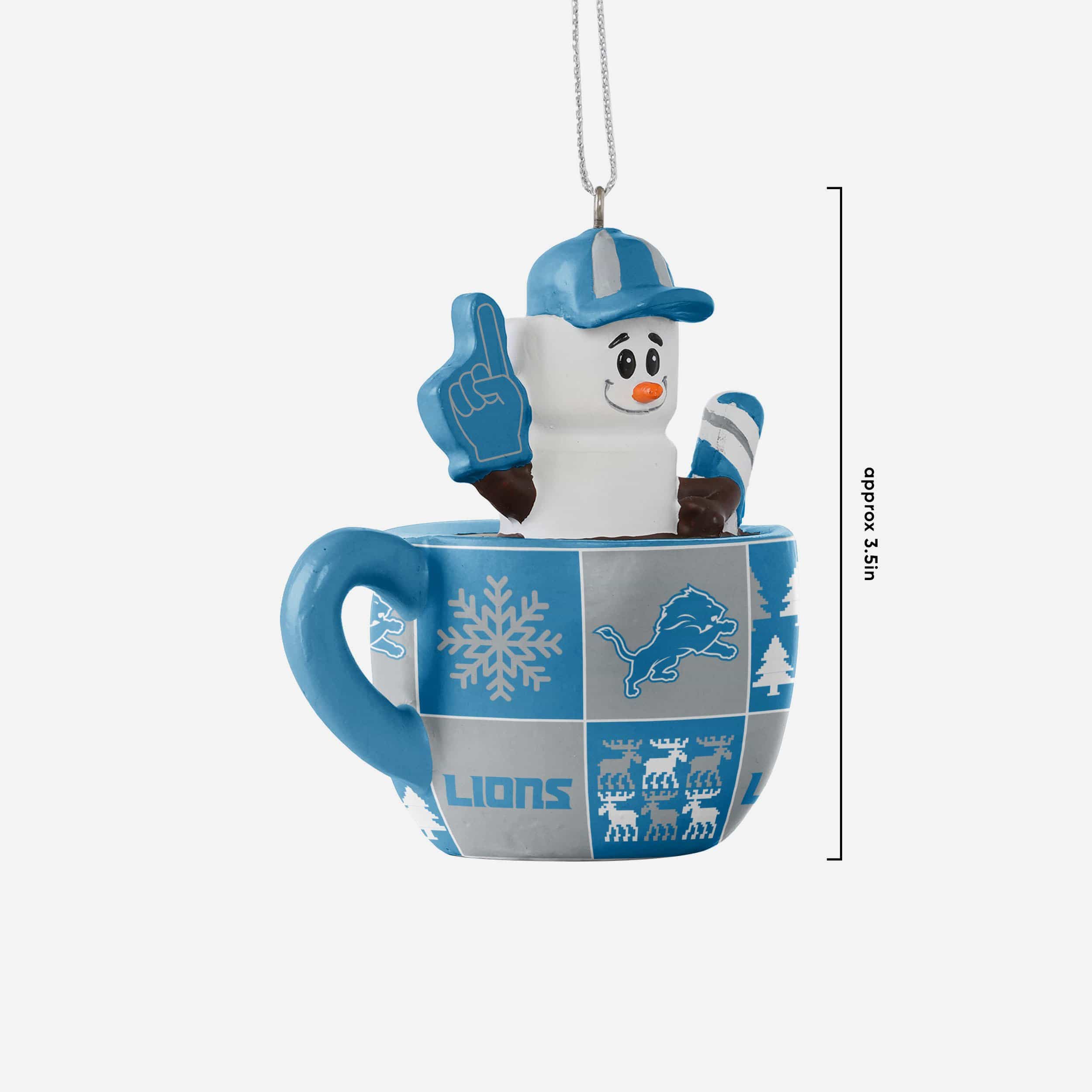 Detroit Lions Smores Mug Ornament - Image 3