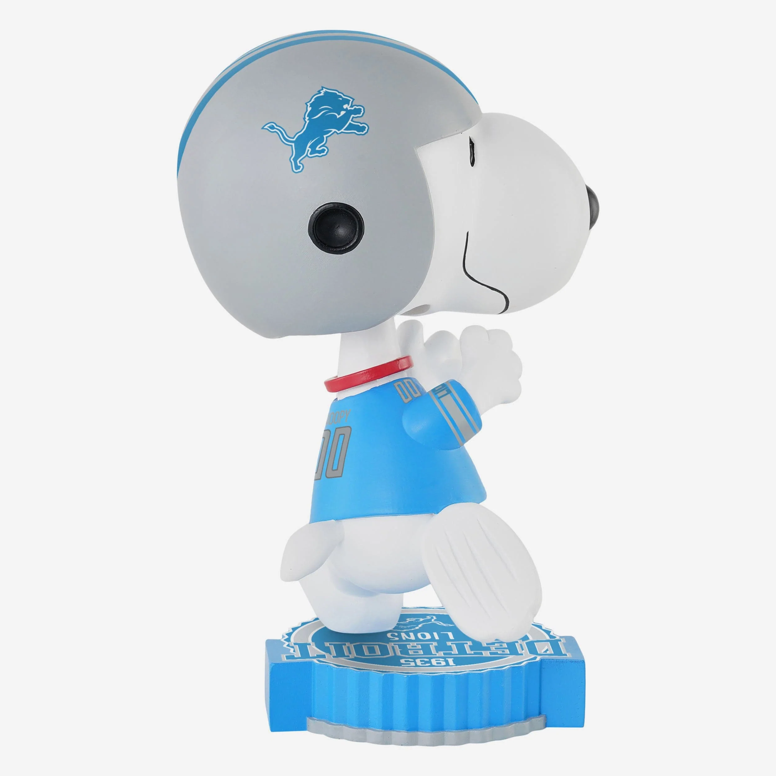 Detroit Lions Snoopy Peanuts Bighead Bobblehead - Image 5