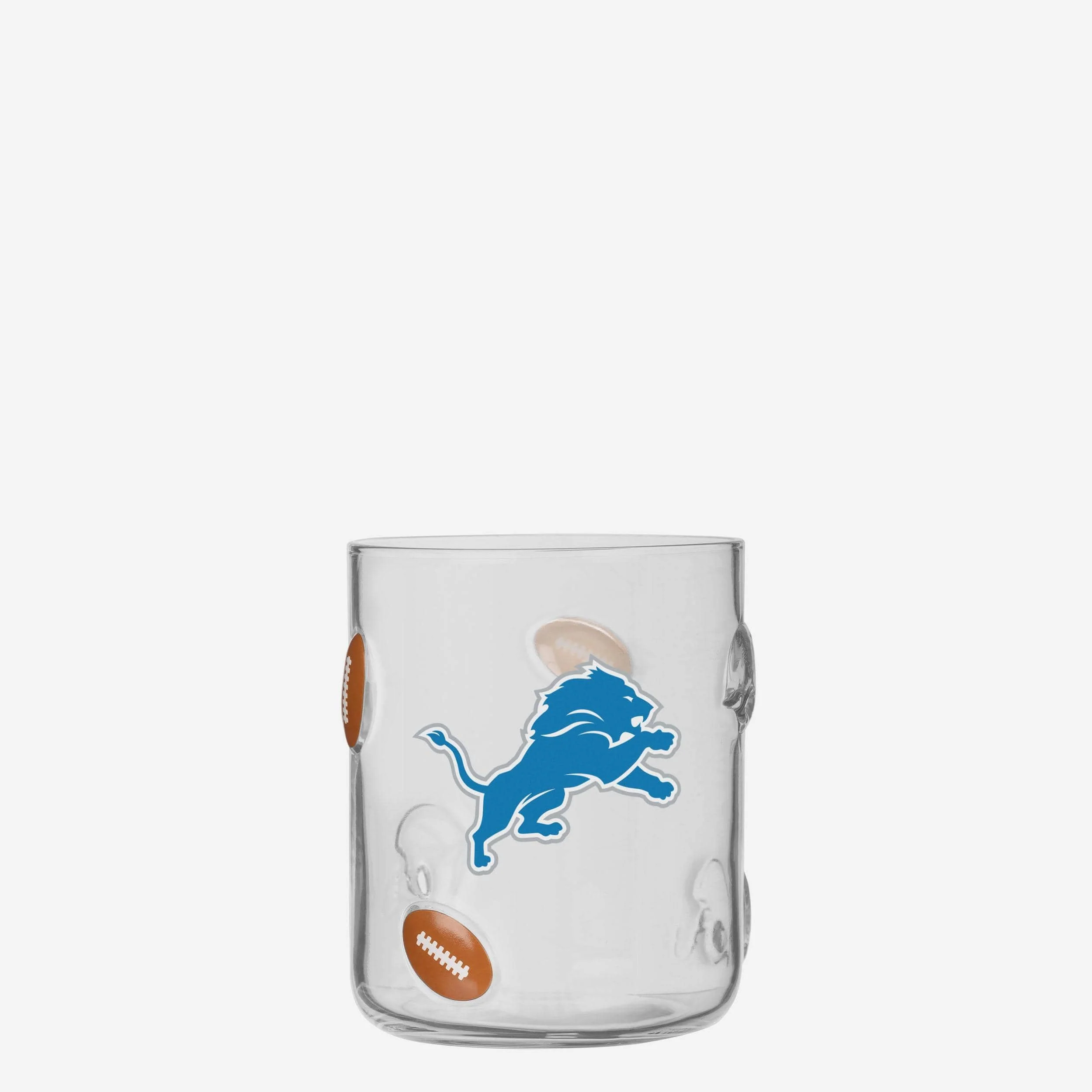 Detroit Lions Team Logo 17 oz Glass Cup