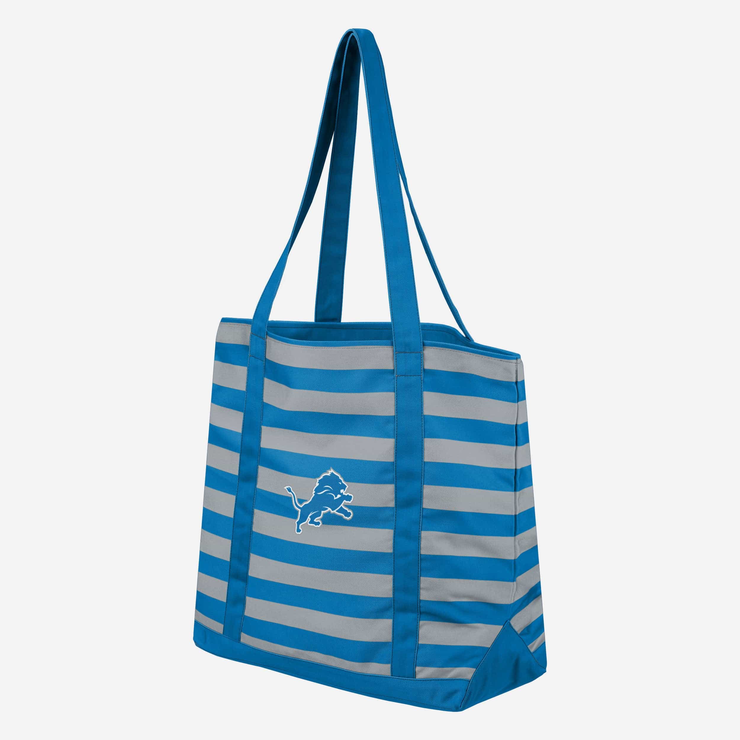 Detroit Lions Team Stripe Canvas Tote Bag - Image 2