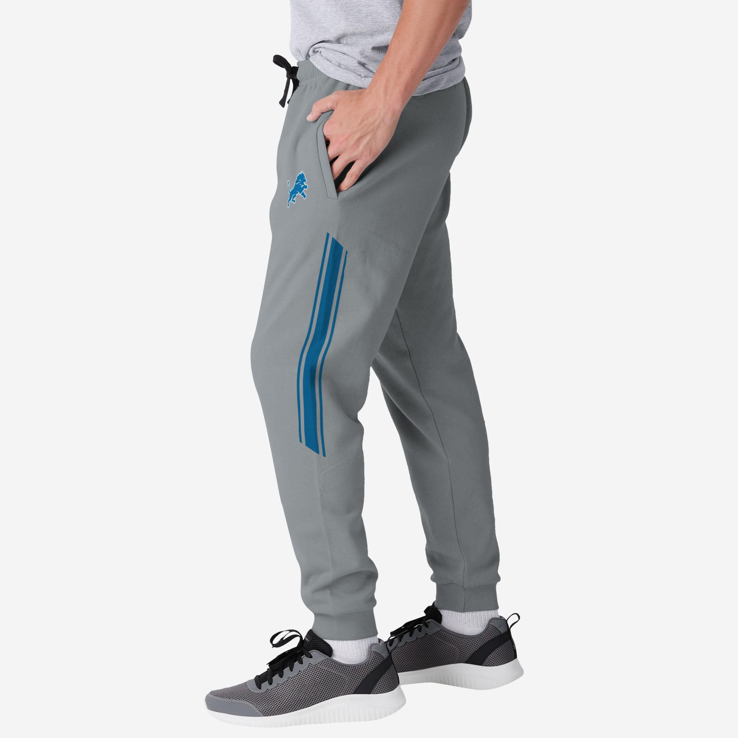 Detroit Lions Team Stripe Joggers - Image 2