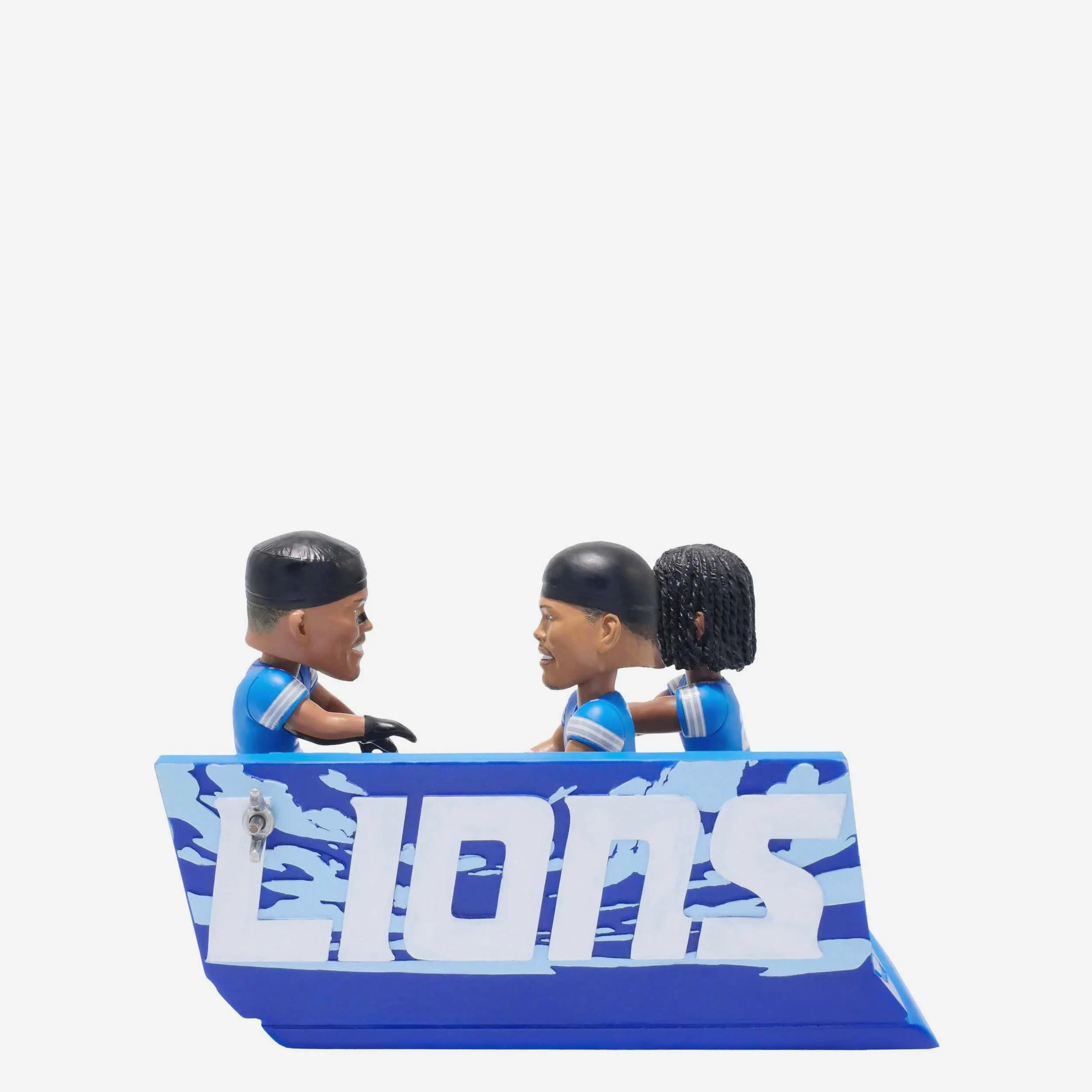 Detroit Lions Touchdown Celebration Mini Bobblehead Scene - Image 5