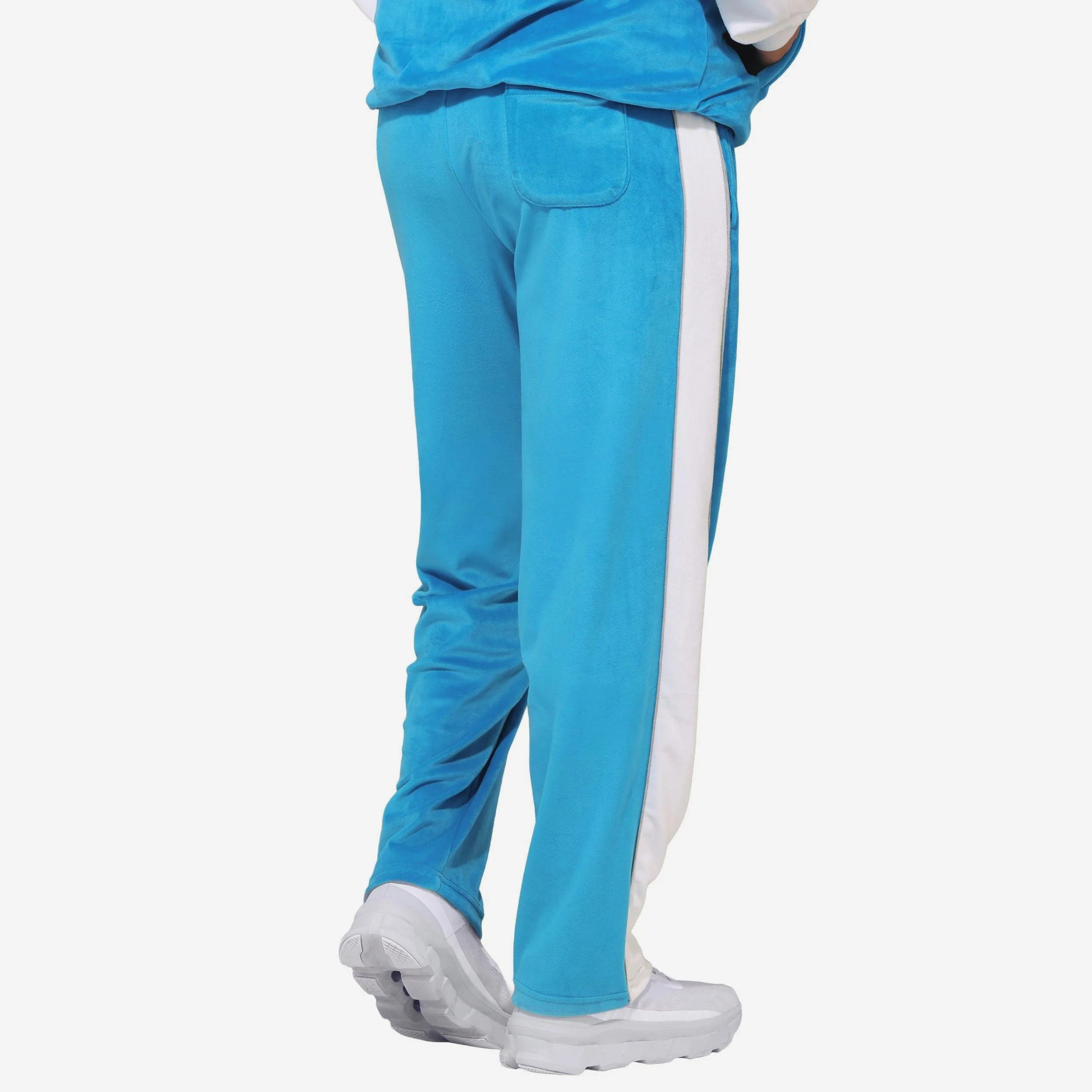 Detroit Lions Two Tone Velour Pants - Image 2
